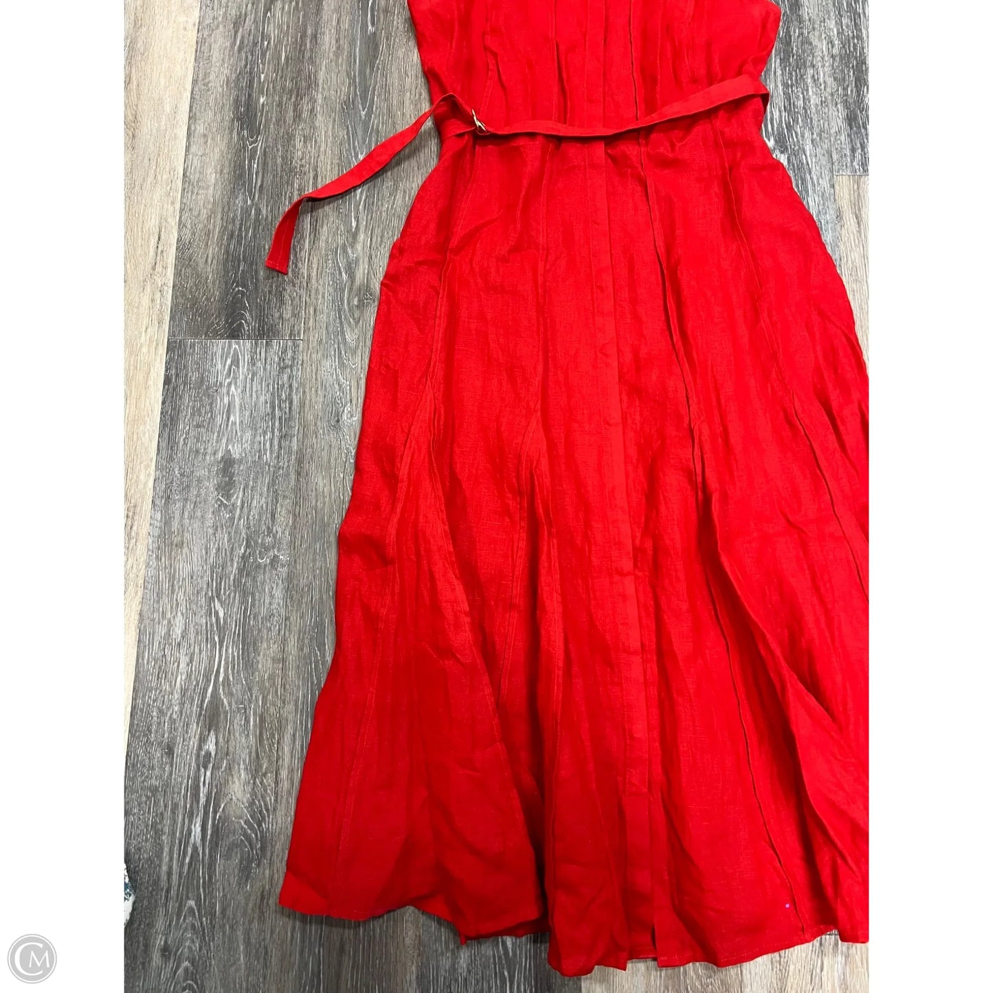 Dress Casual Maxi By J. Crew In Red, Size: Xl (tall)