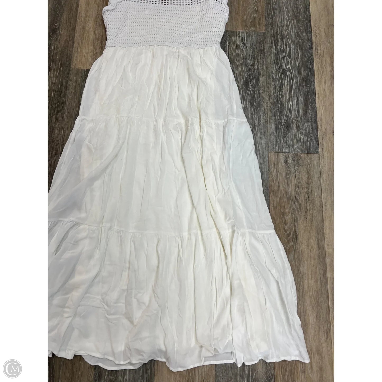 Dress Casual Maxi By La Lavon In White, Size: L