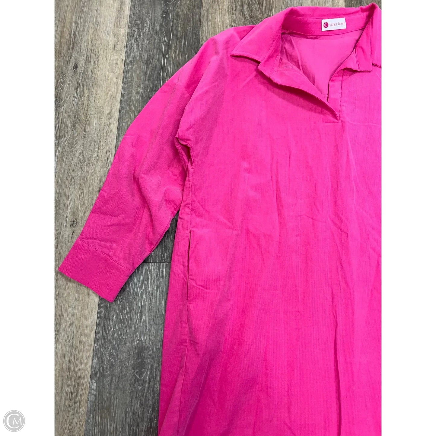 Dress Casual Short By Caryn Lawn In Pink, Size: Osfm