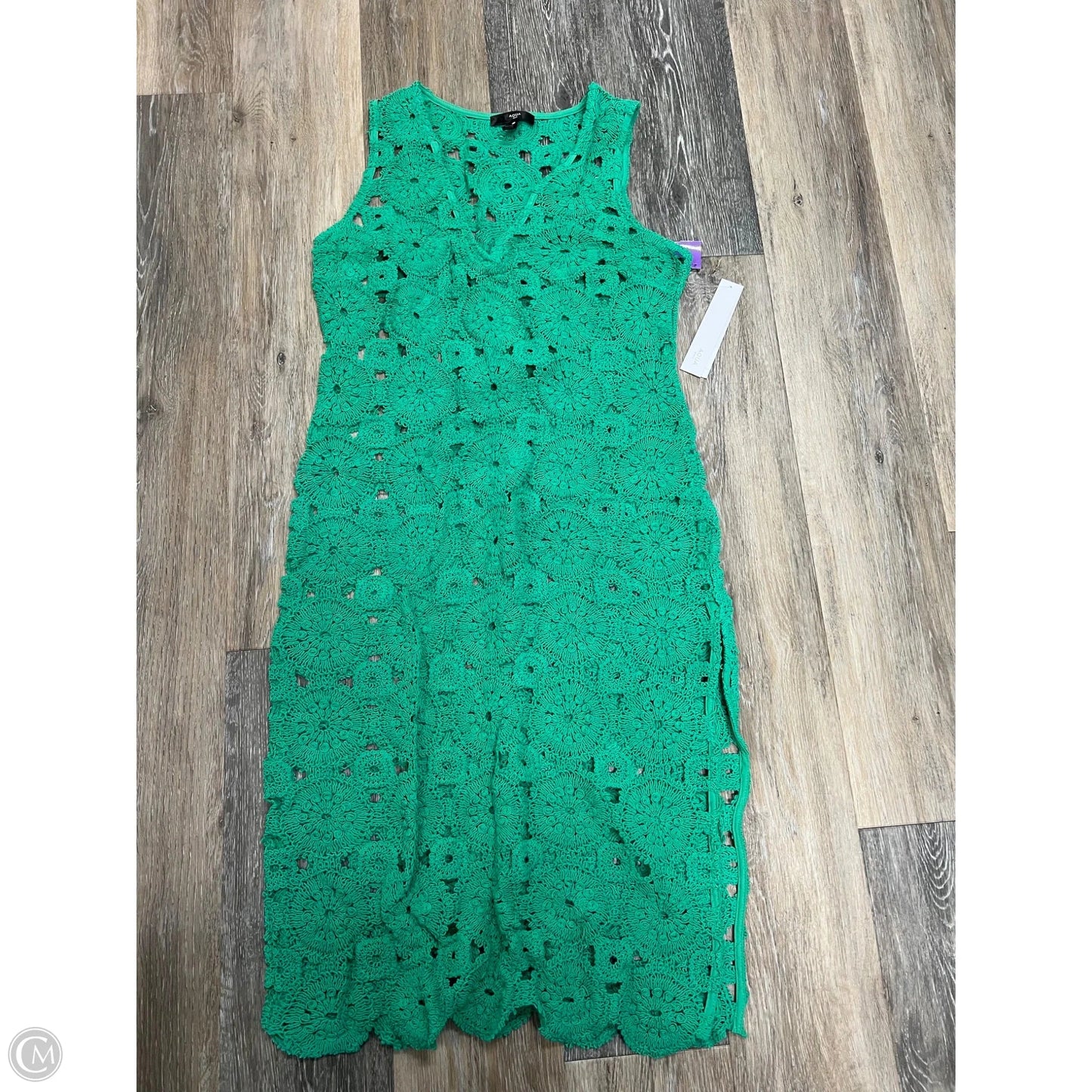 -Swimwear Cover-up By Aqua In Green, Size: M