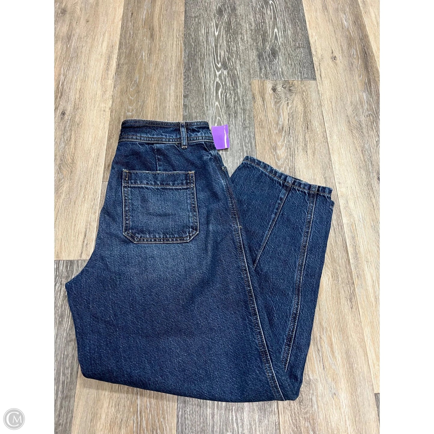 Jeans Wide Leg By Loft In Blue Denim, Size: 2p
