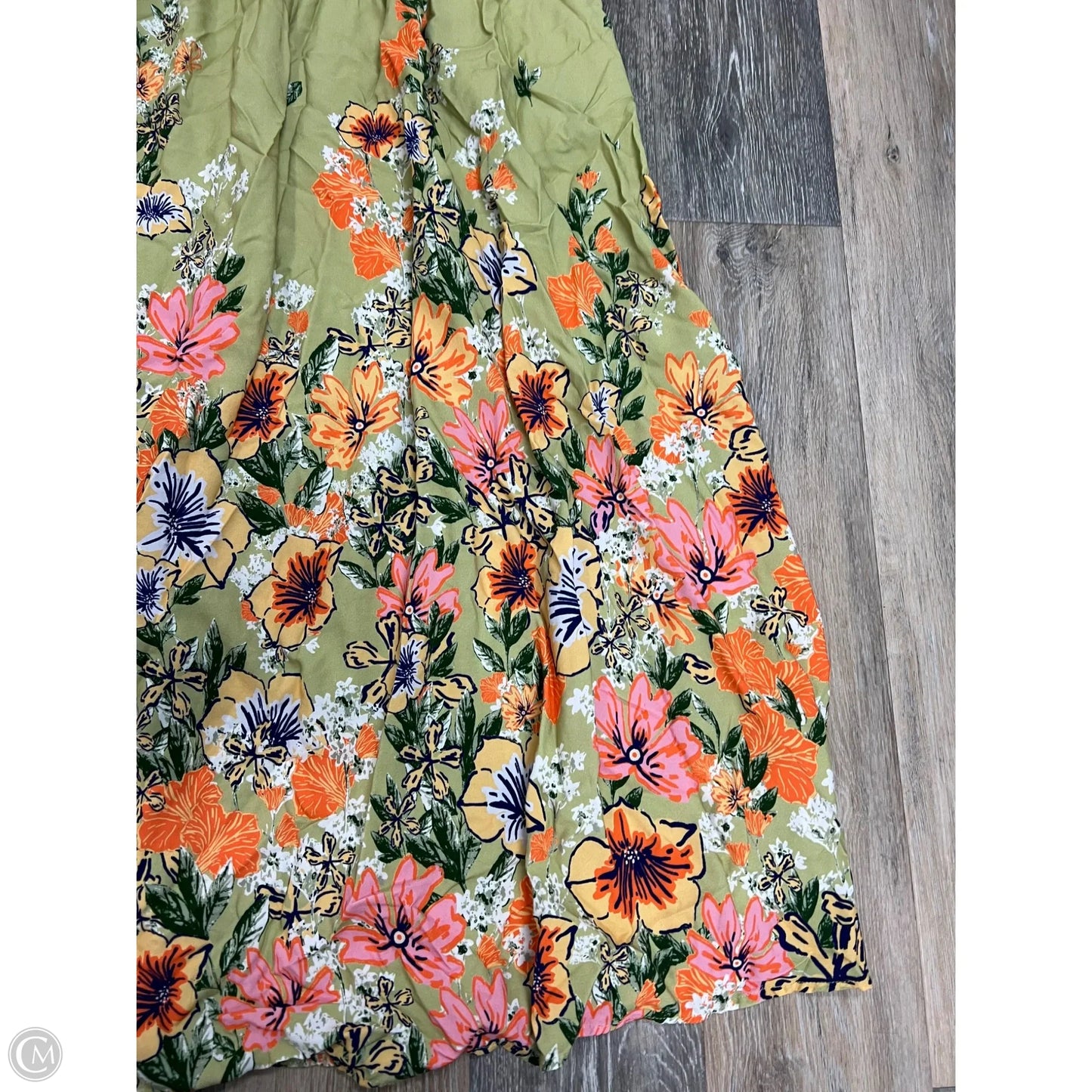 Dress Casual Maxi By Bloomchic In Green, Size: 1x