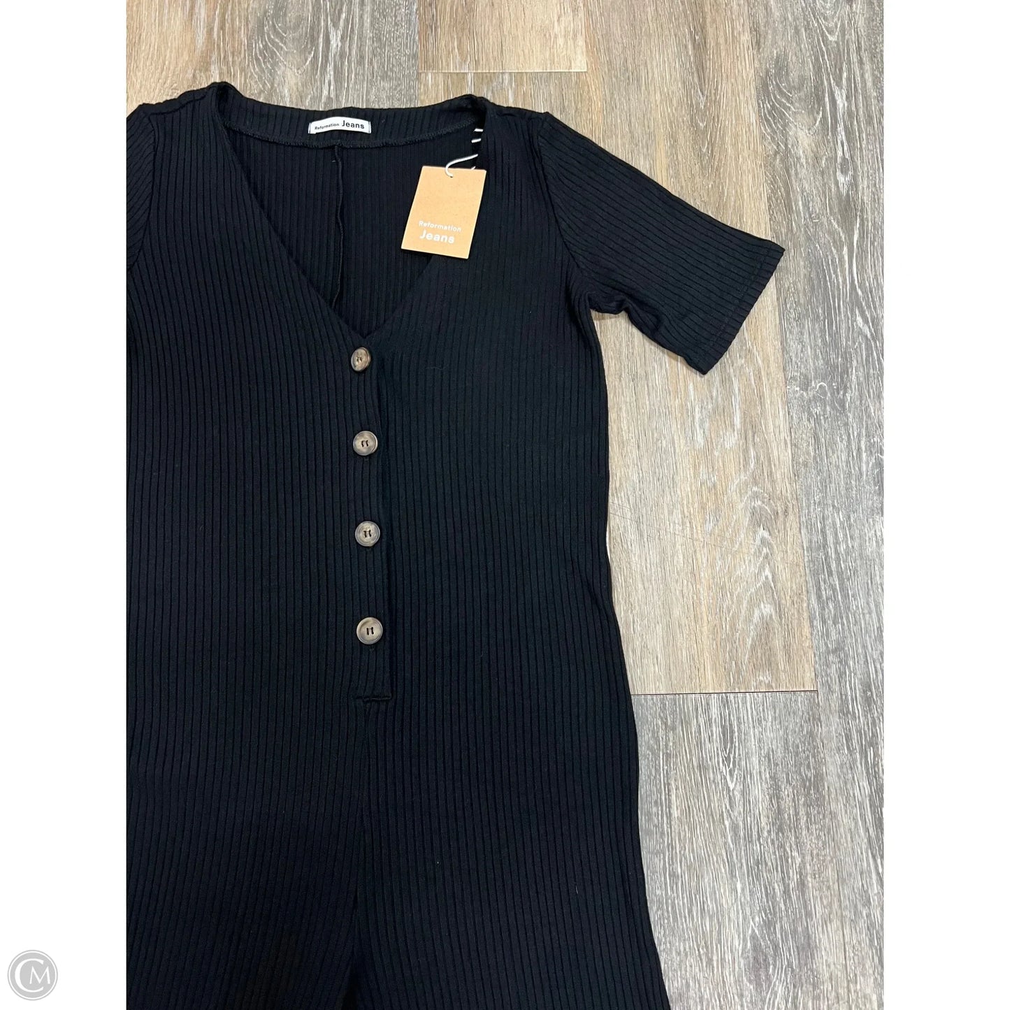 Jumpsuit By Reformation In Black, Size: M