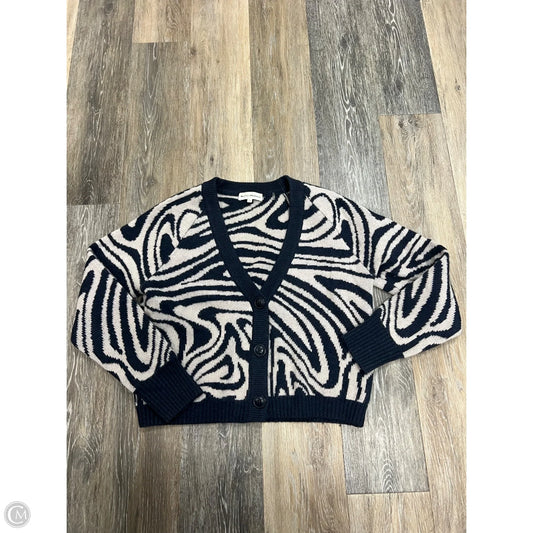 Sweater Cashmere By White And Warren In Blue & White, Size: S