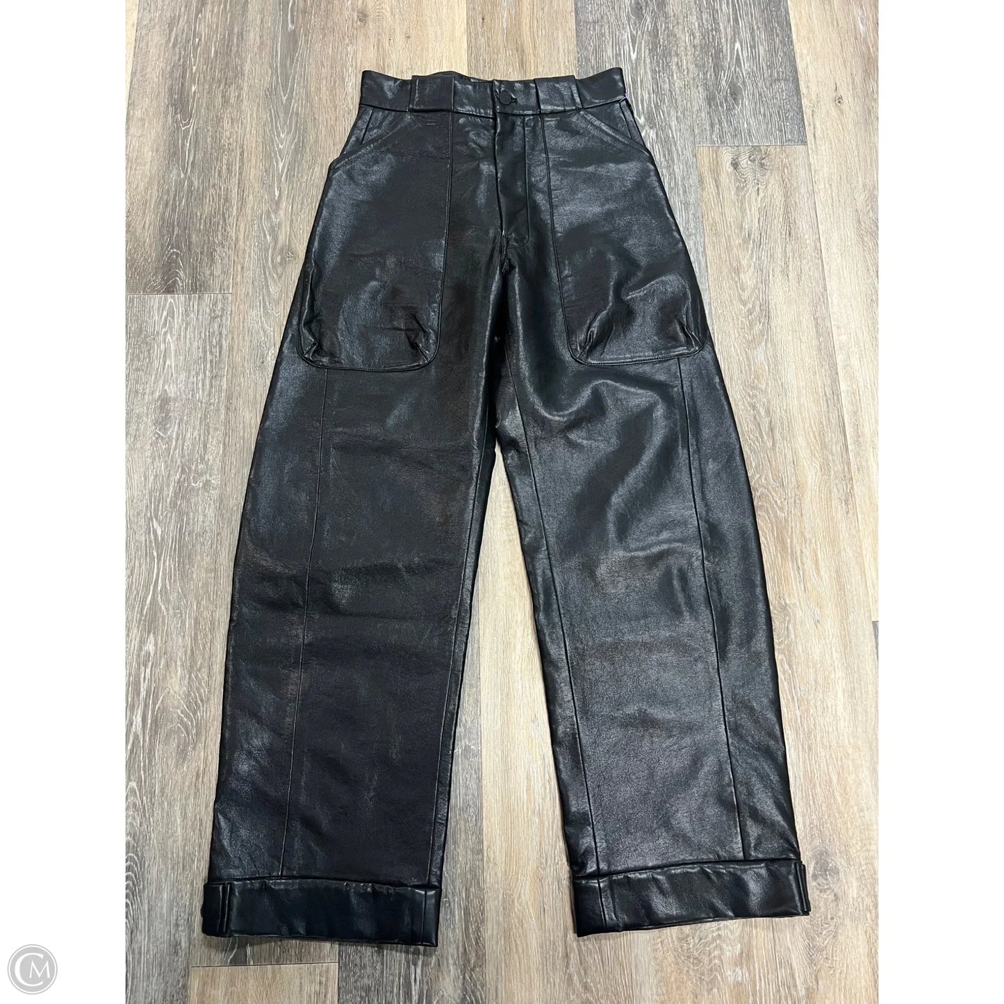 Pants Wide Leg By Mother In Black, Size: 2/26
