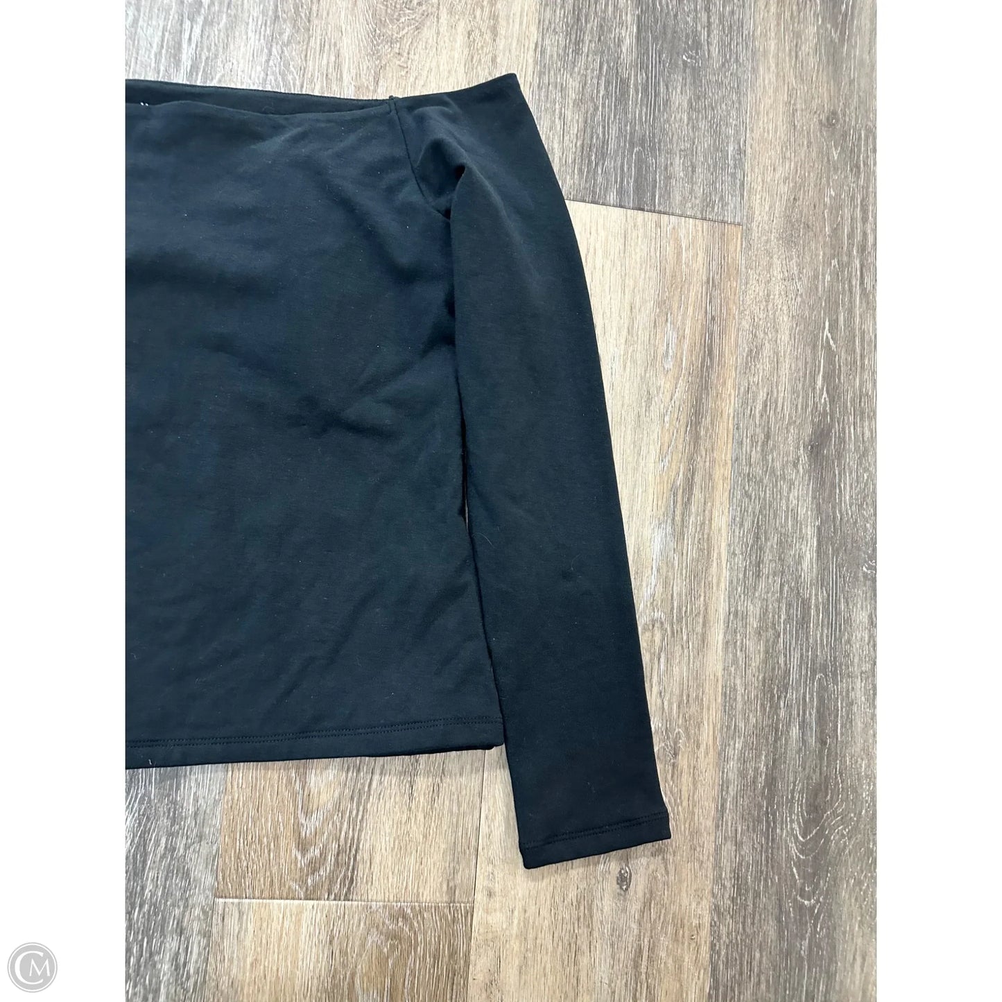 Top Long Sleeve By Abercrombie And Fitch In Black, Size: Xl