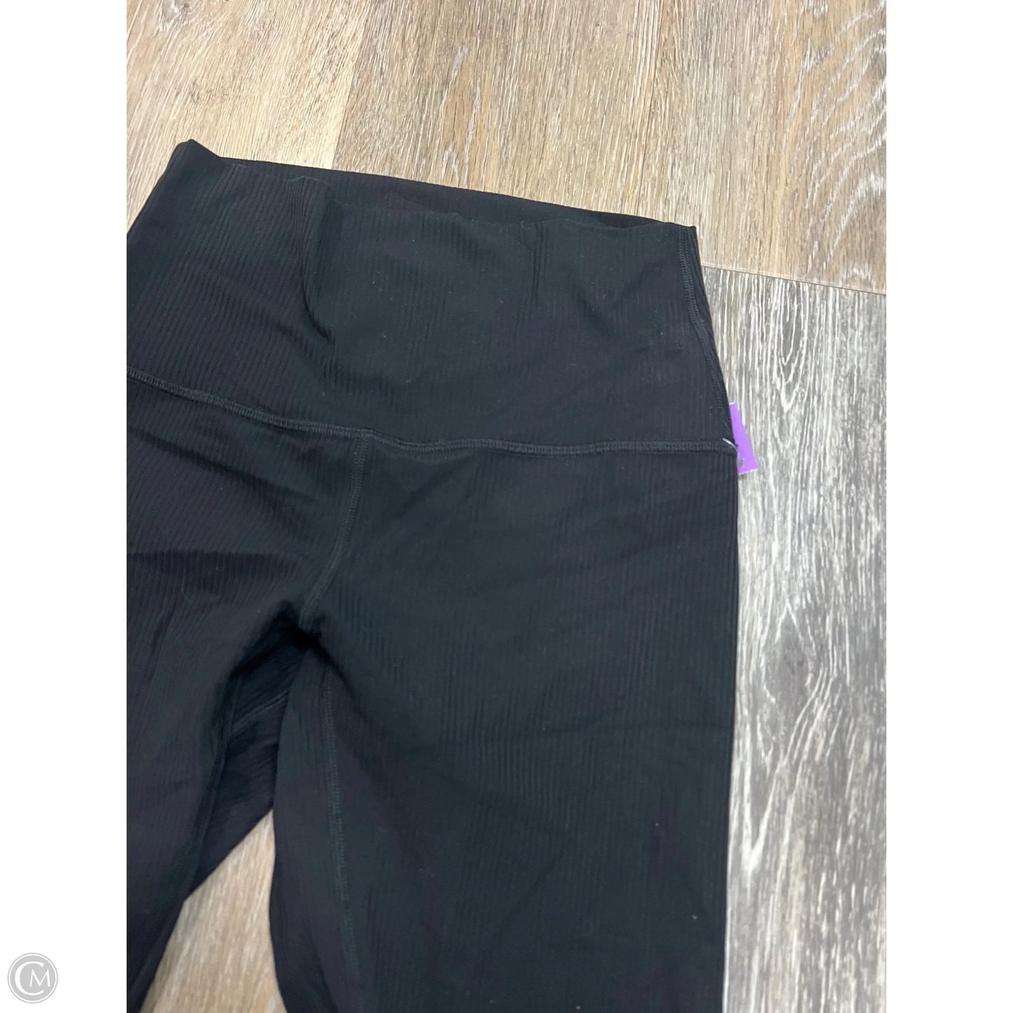 -Athletic Leggings By Lululemon In Black, Size: 4