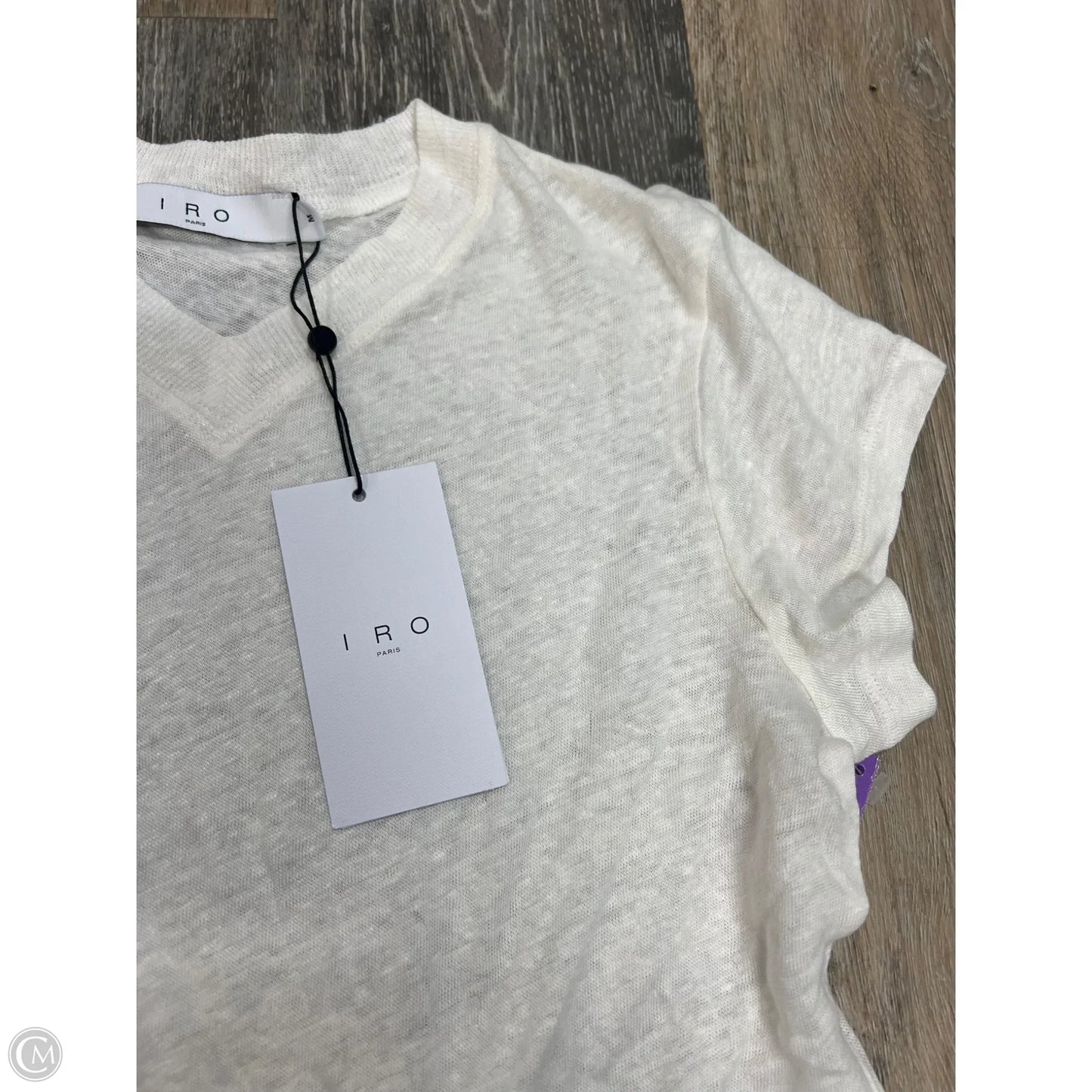 Top Short Sleeve By IRO In White, Size: M