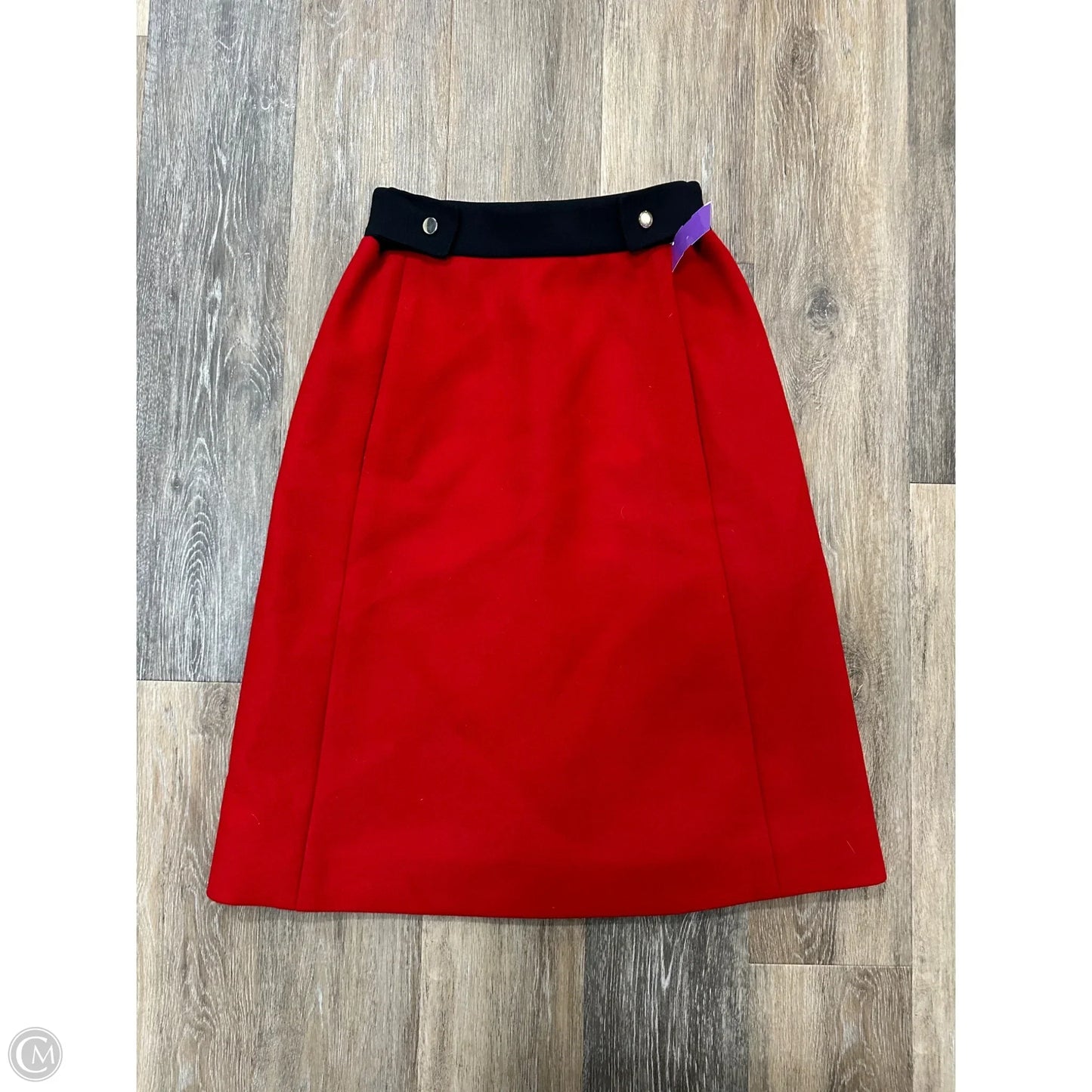 Skirt Luxury Designer By Chloe In Red, Size: S