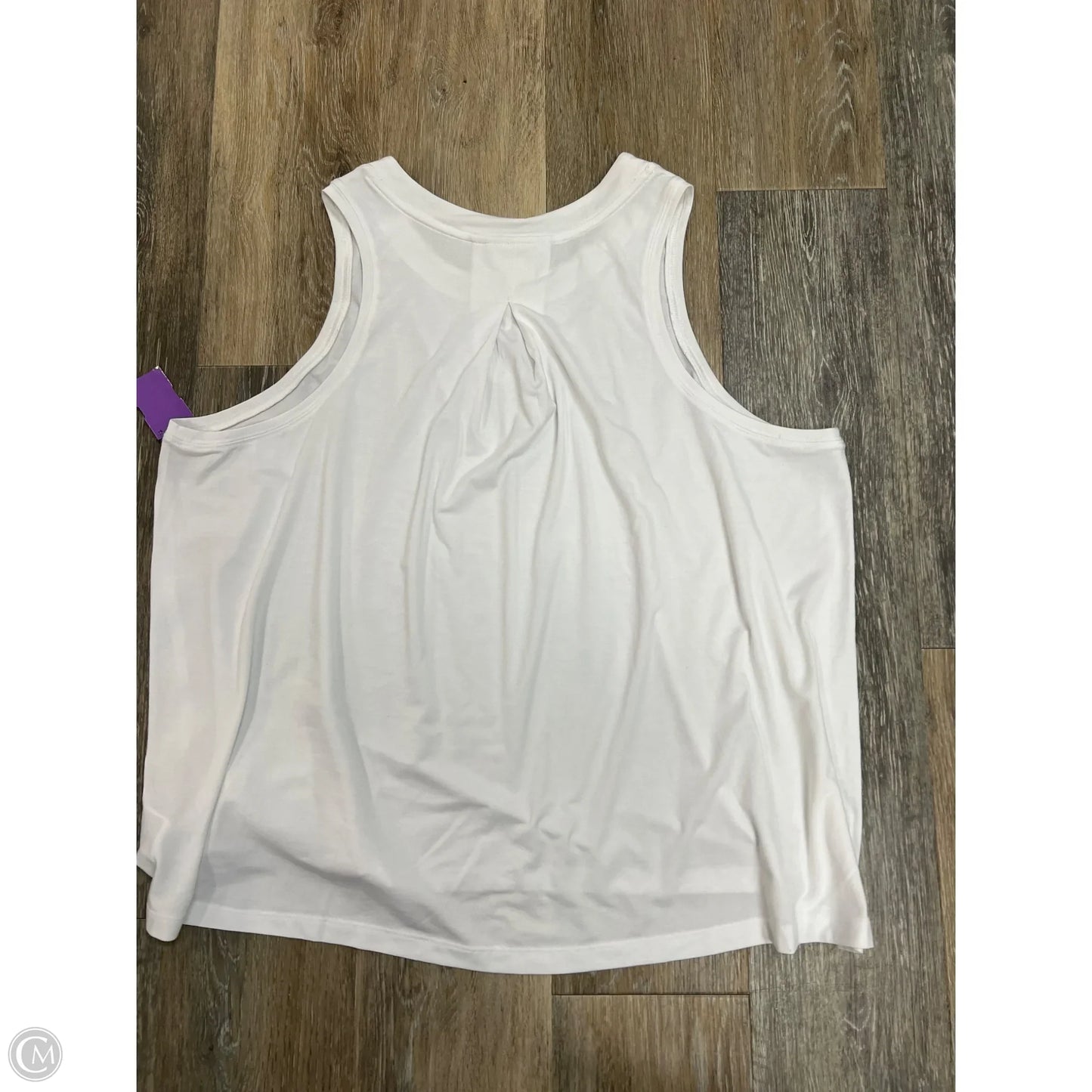 Tank Top By Athleta In White, Size: 2x
