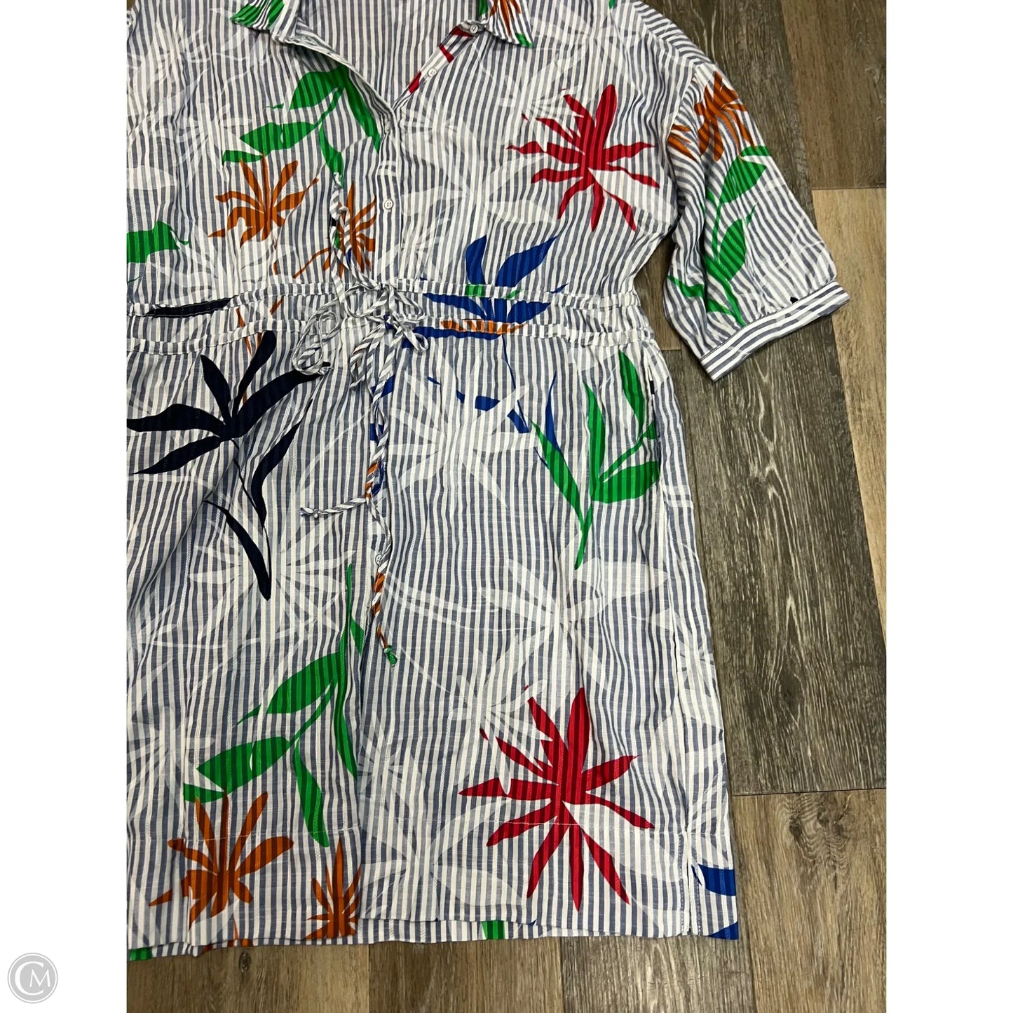 Dress Casual Short By Tribal In Striped Pattern, Size: Xl