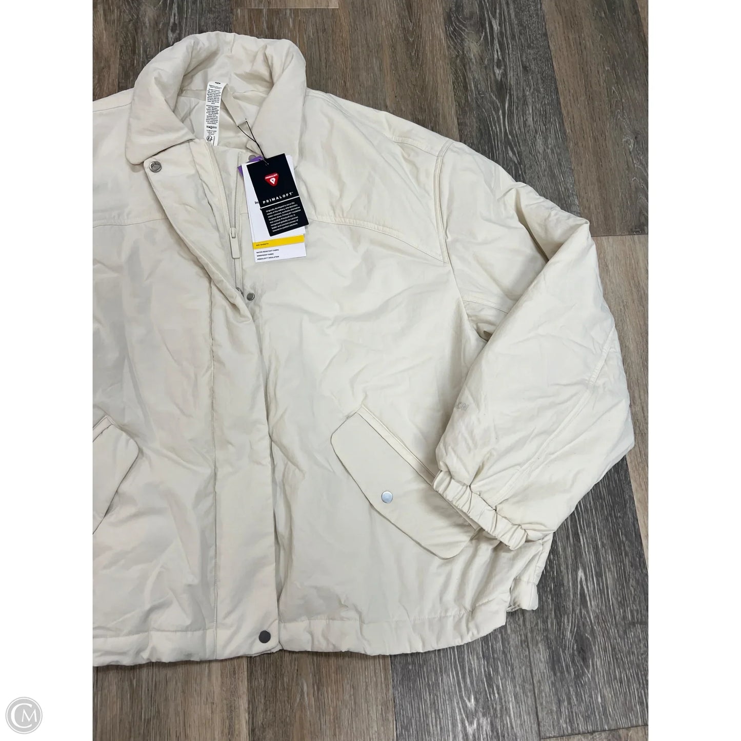 Jacket Puffer & Quilted By Lululemon In White, Size: Xl