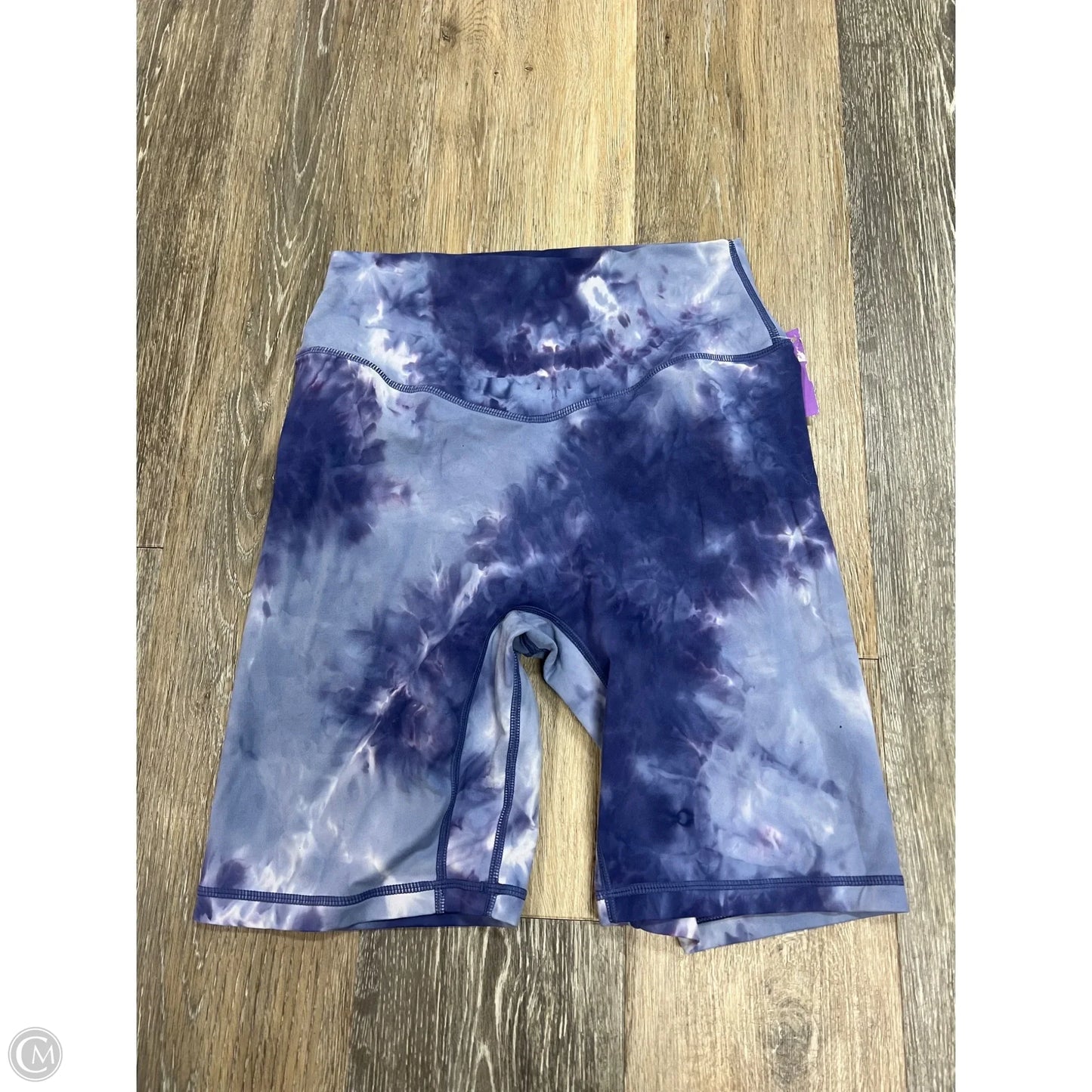 Athletic Shorts By Balance In Tie Dye Print, Size: M