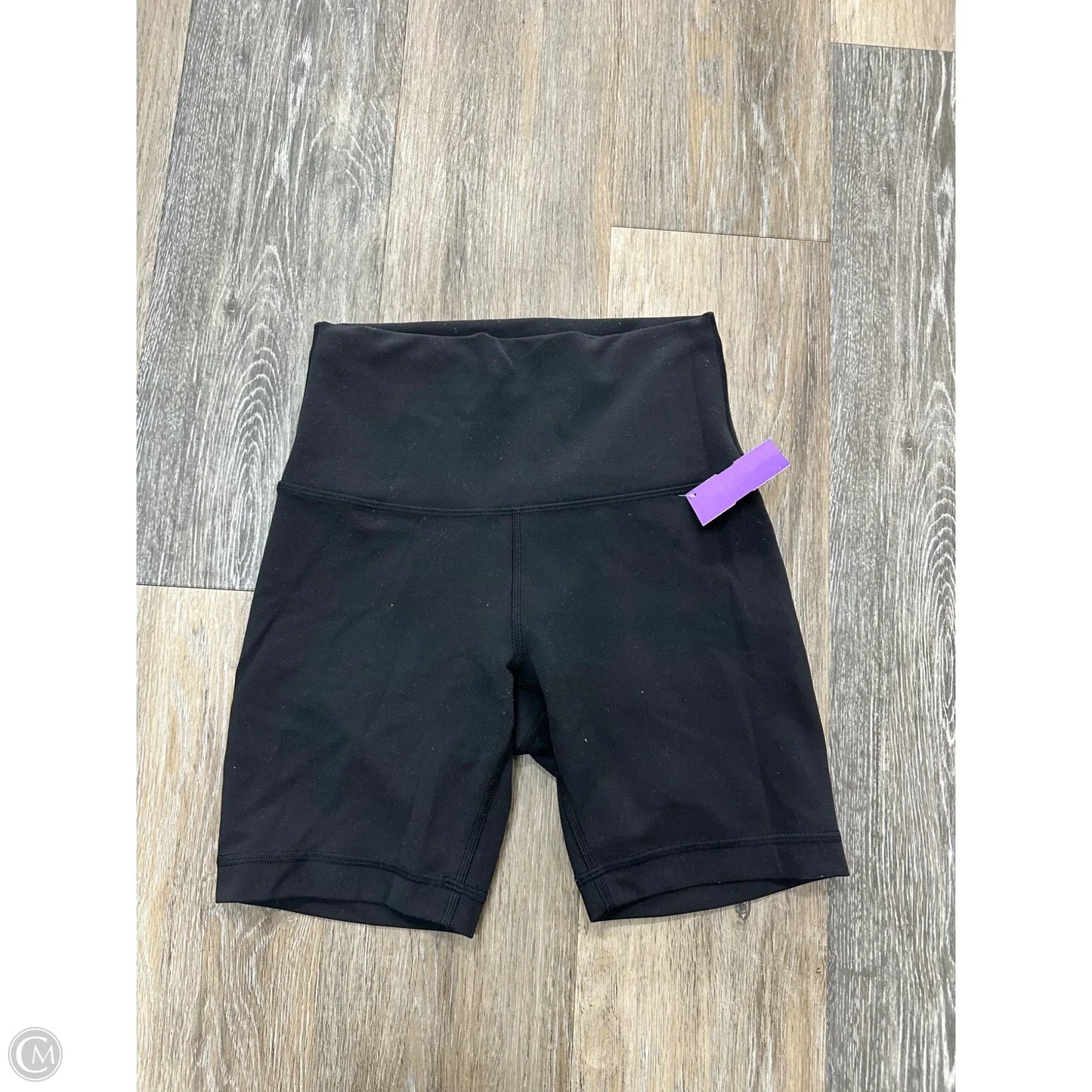 Athletic Shorts By Lululemon In Black, Size: 4