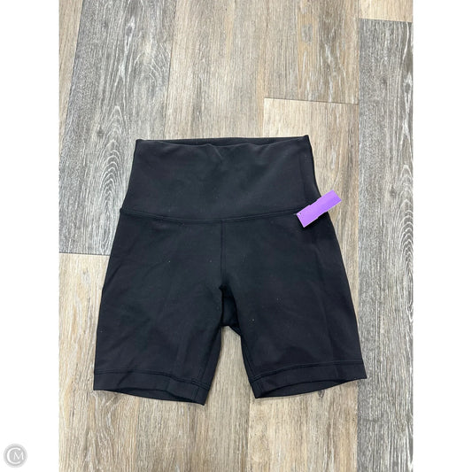 Athletic Shorts By Lululemon In Black, Size: 4