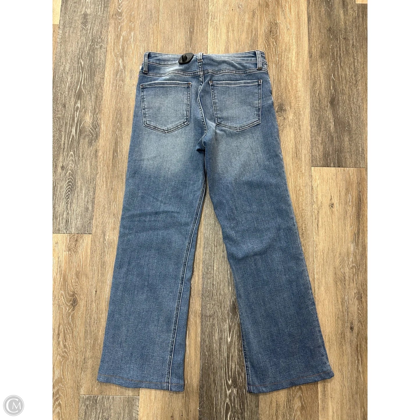 Jeans Flared By Kut In Blue Denim, Size: 4