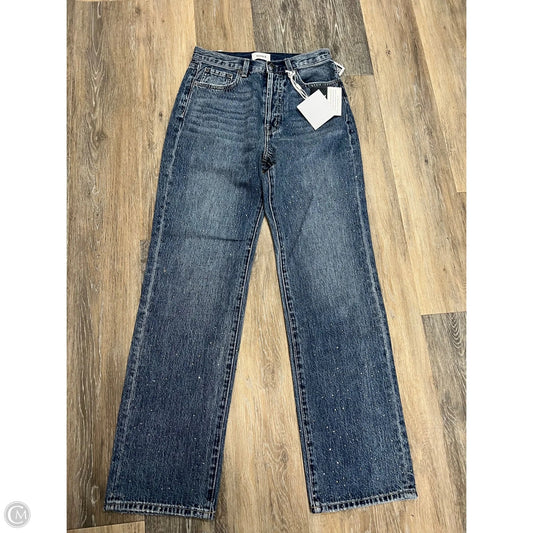 Jeans Straight By Pistola In Blue Denim, Size: 2