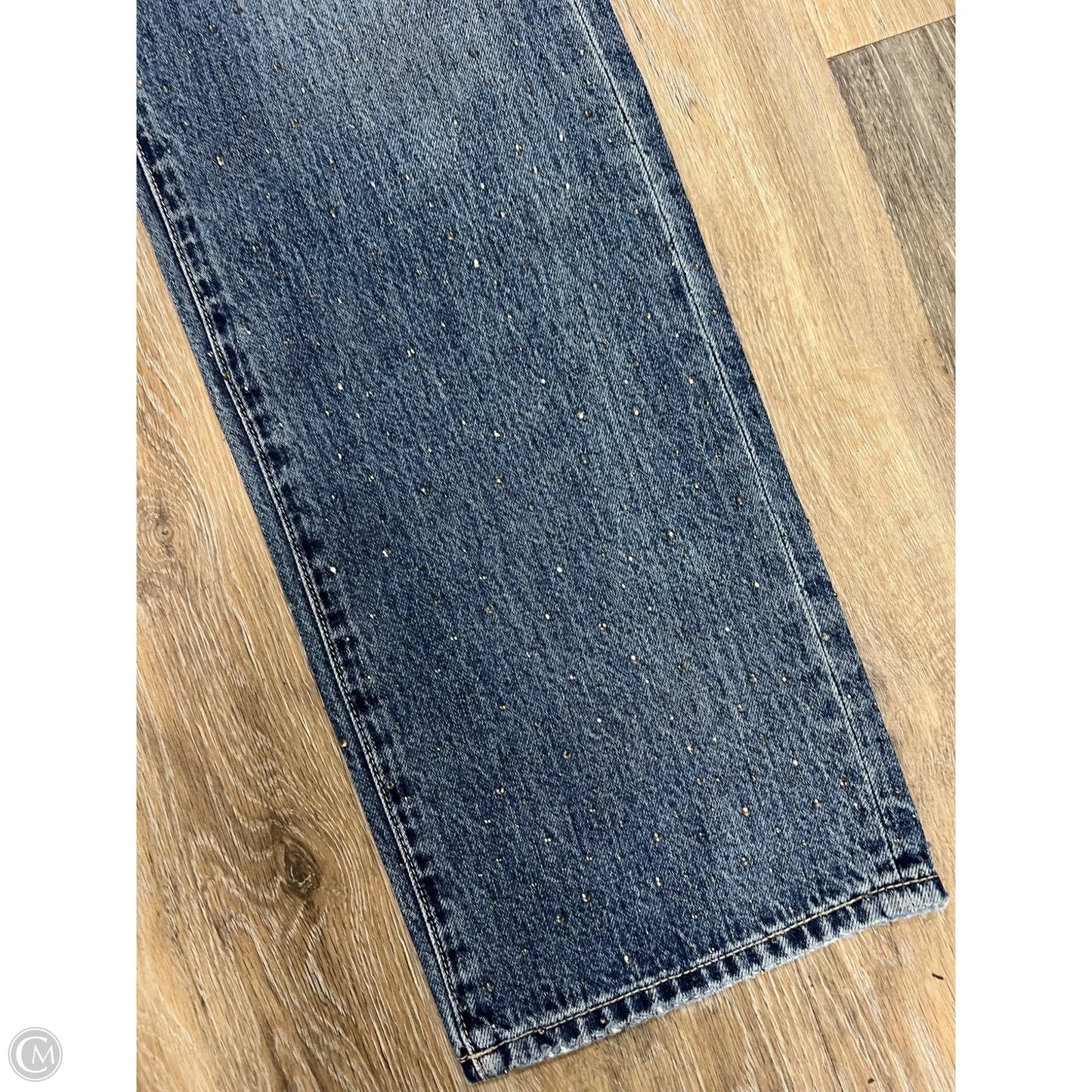 Jeans Straight By Pistola In Blue Denim, Size: 2