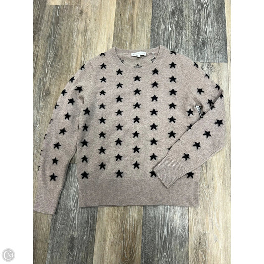 Sweater Cashmere By White And Warren In Striped Pattern, Size: S
