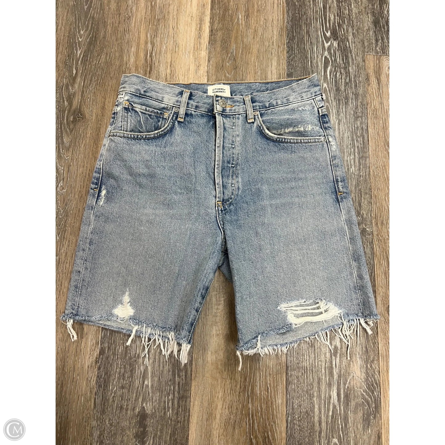 Shorts By Citizens Of Humanity In Blue Denim, Size: 2/26