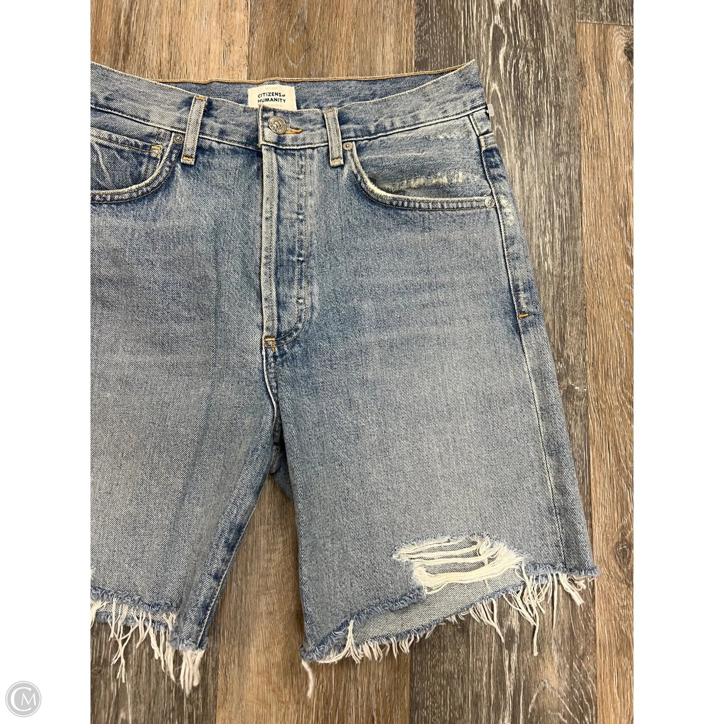 Shorts By Citizens Of Humanity In Blue Denim, Size: 2/26
