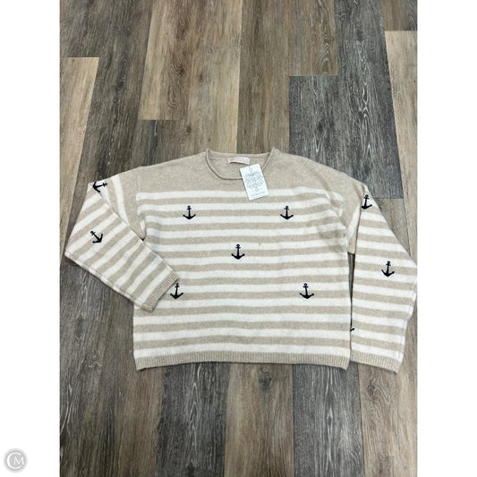 Sweater By Leela & Lavender In Striped Pattern, Size: S