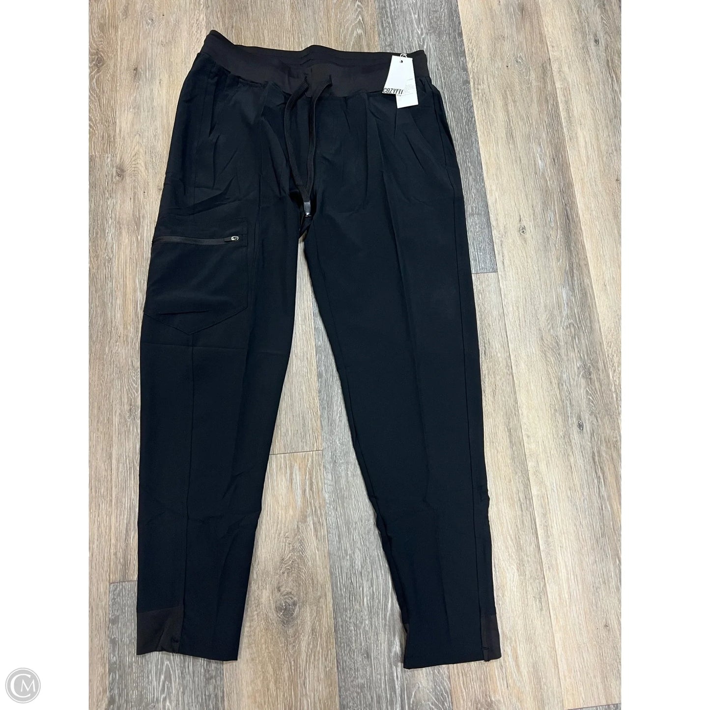 Scrub Pants By Cozyfit In Black, Size: M