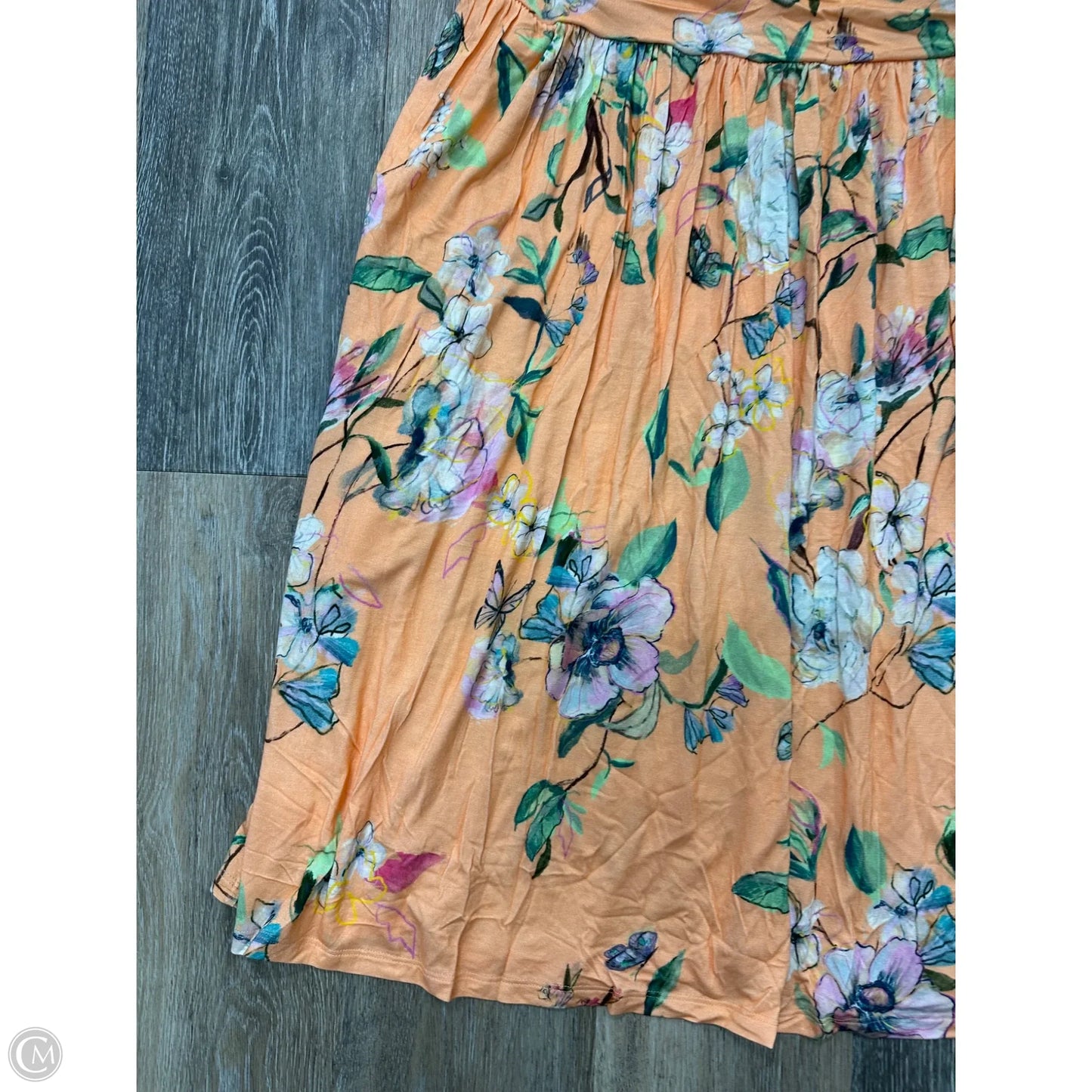Dress Casual Short By Soma In Orange, Size: Xxl
