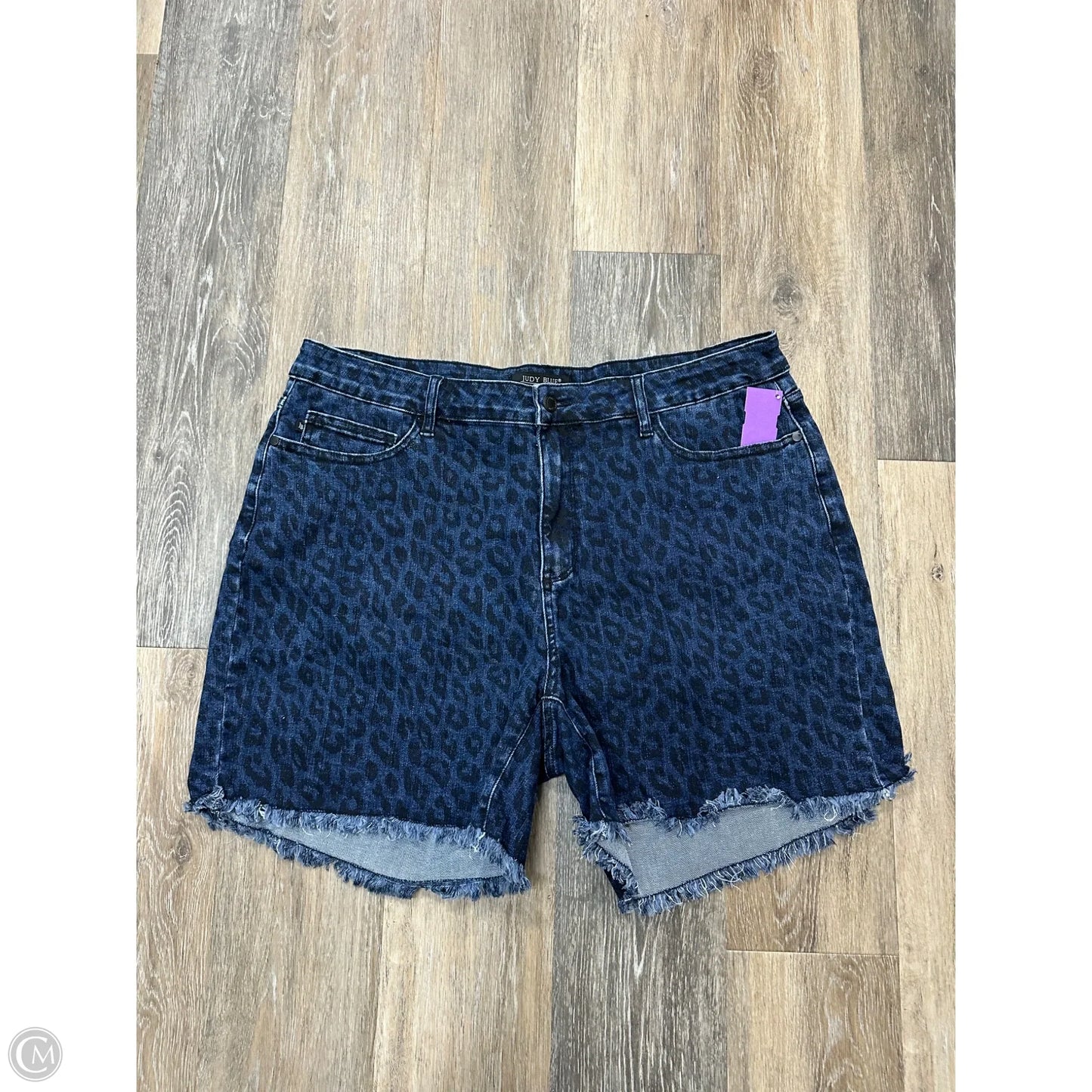 Shorts By Judy Blue In Animal Print, Size: 3x