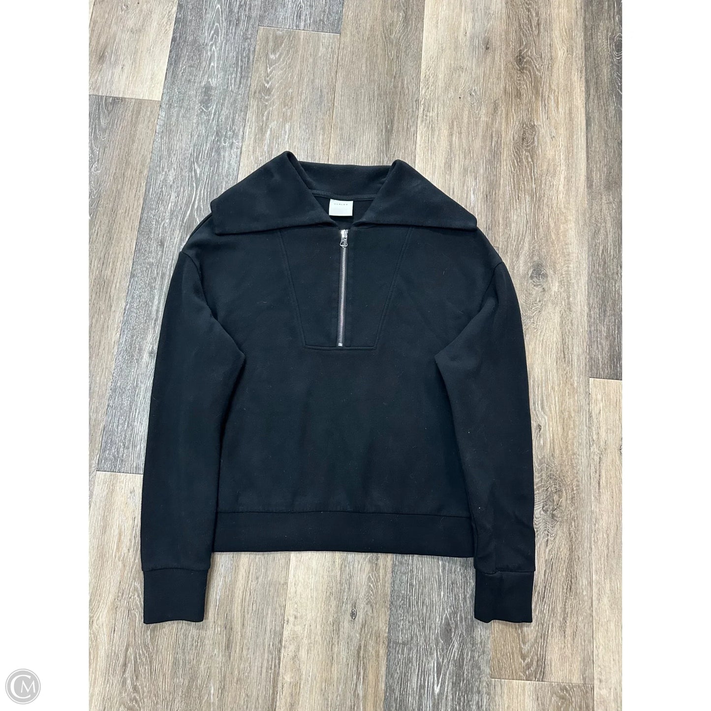 Athletic Sweatshirt Crewneck By Varley In Black, Size: S