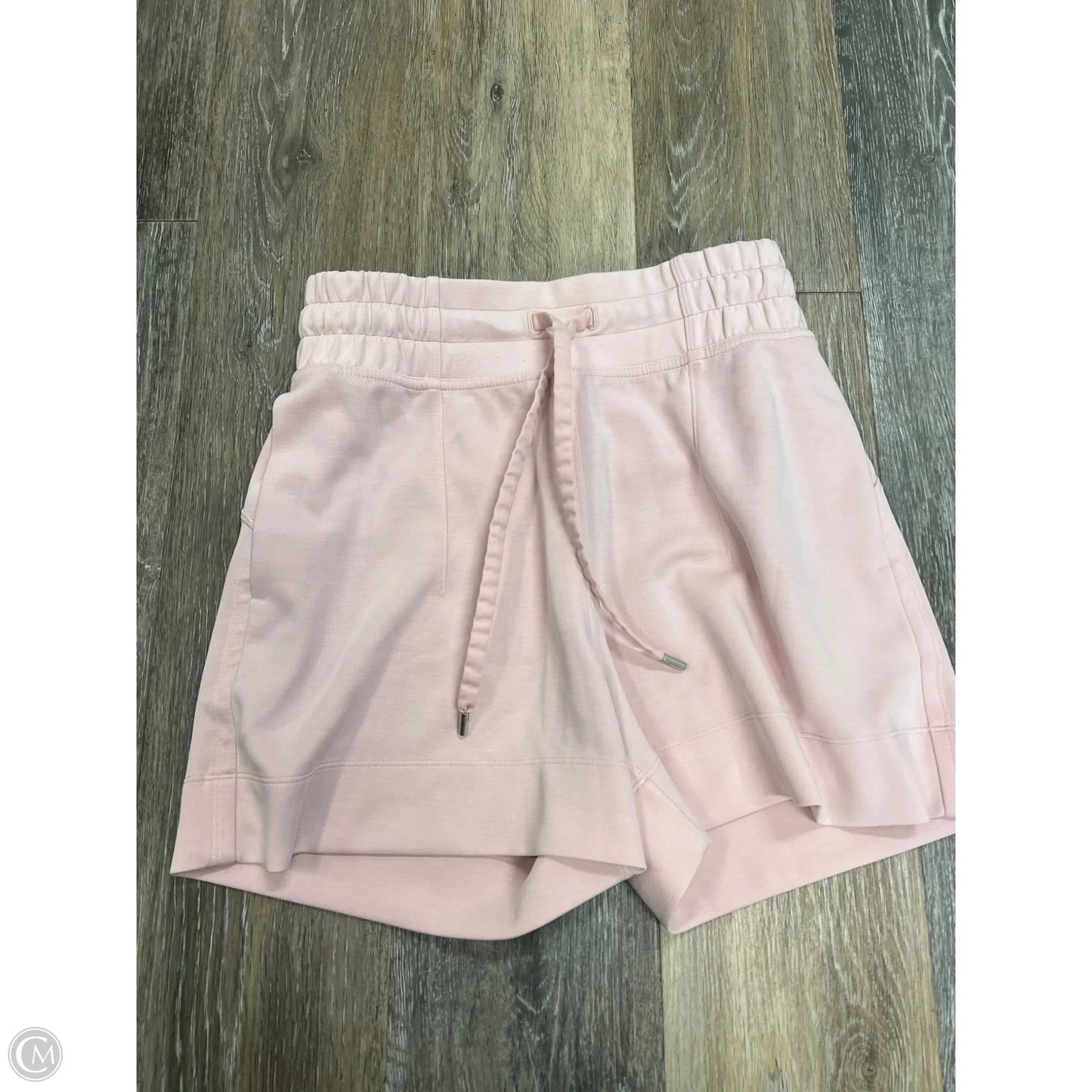 Athletic Shorts By Lululemon In Pink, Size: 4