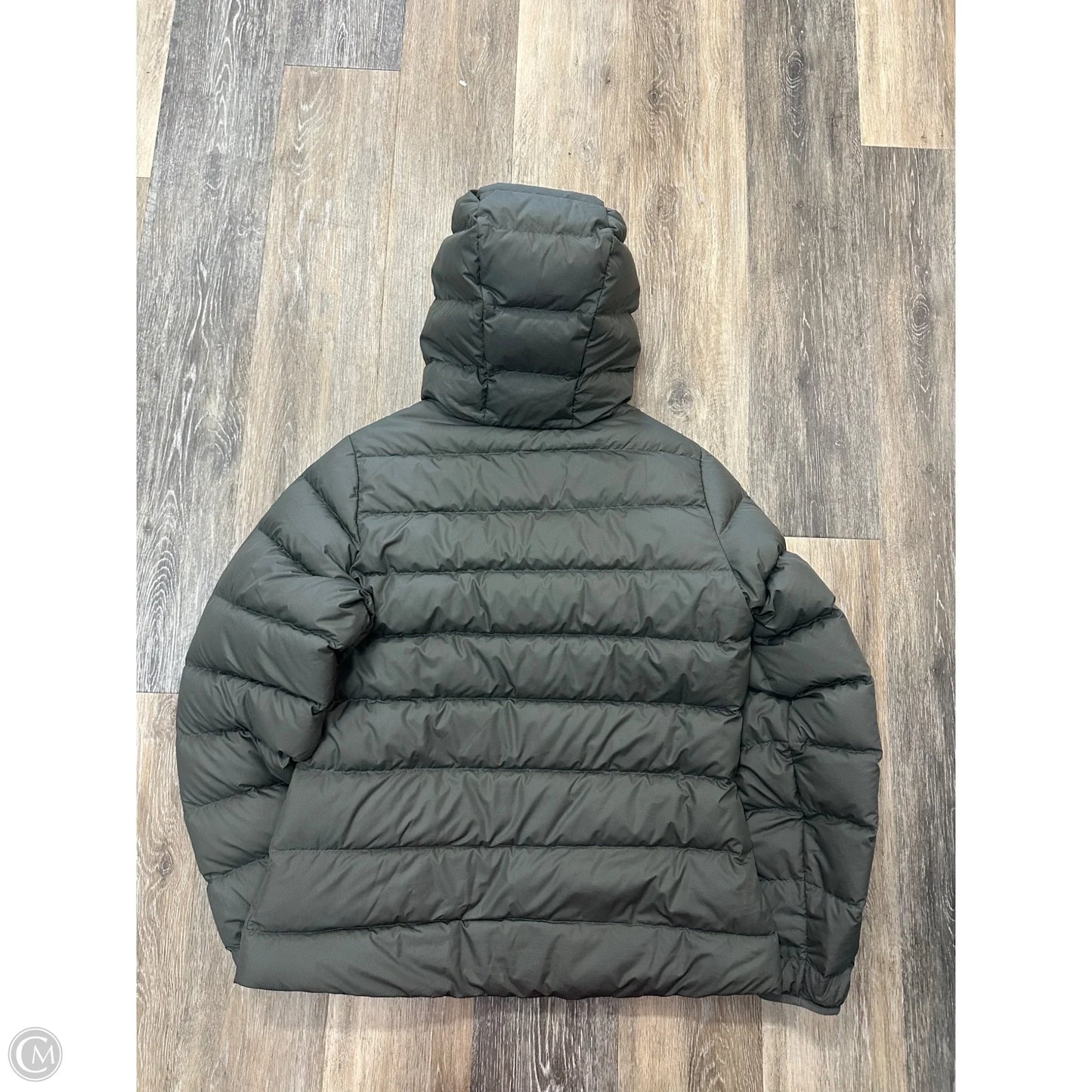 Coat Puffer & Quilted By Helly Hansen In Green, Size: M
