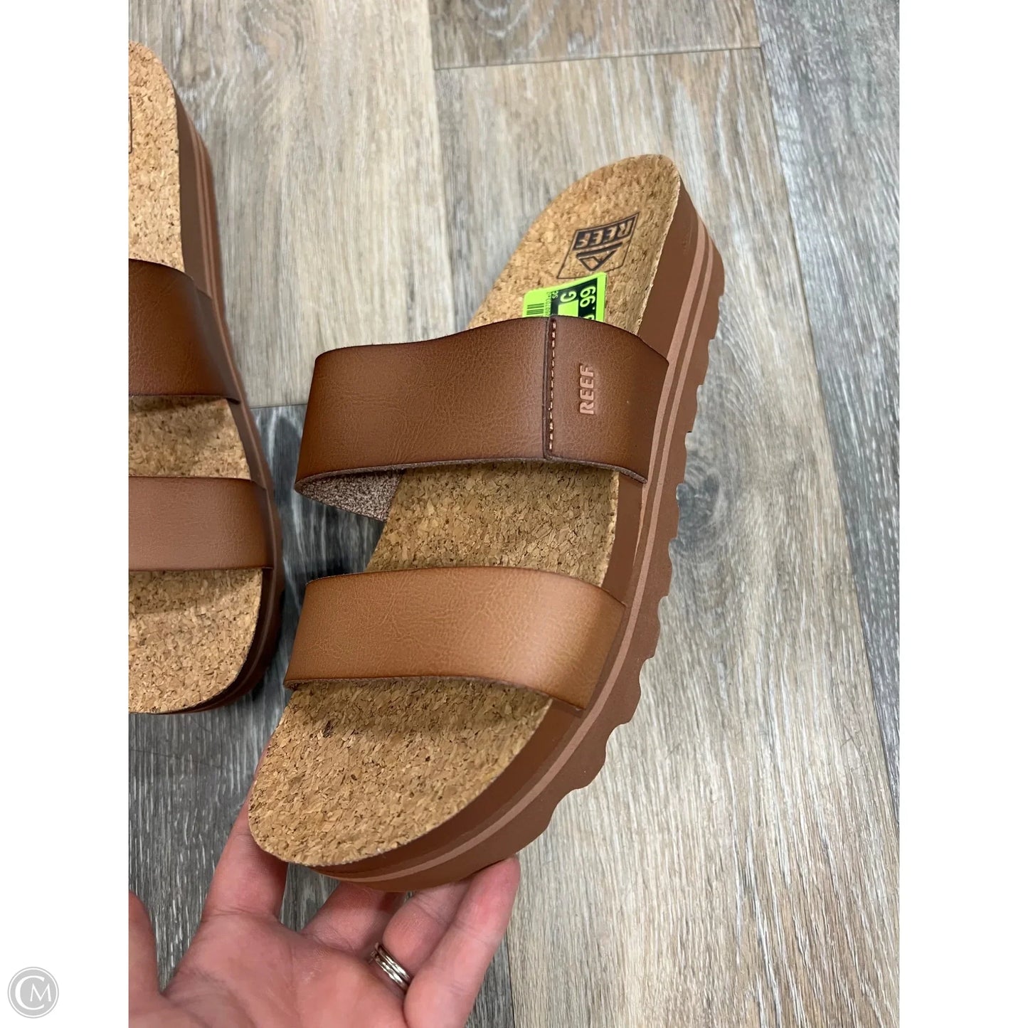 Sandals Flats By Reef In Brown, Size: 9