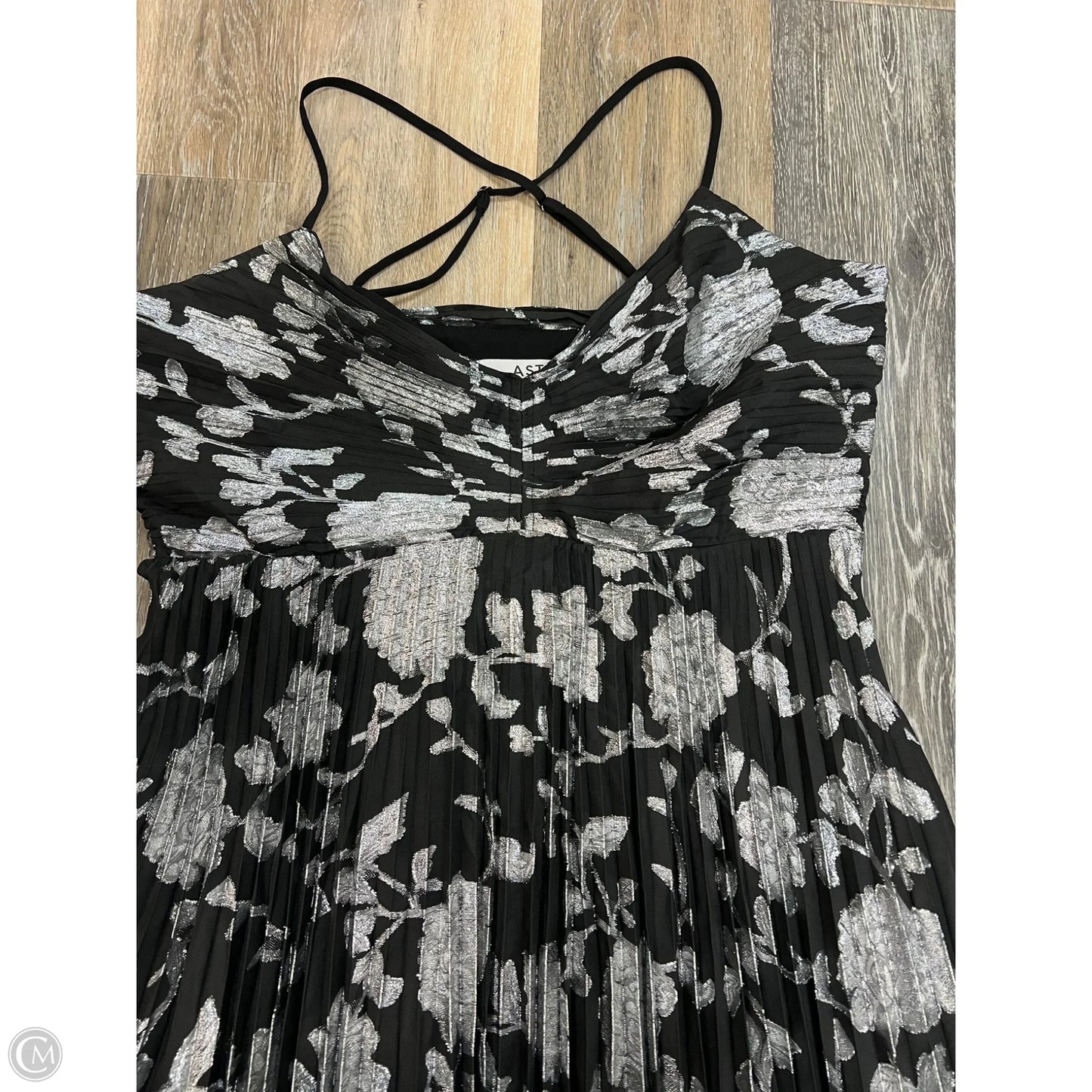 -Dress Party Long By Astr In Black, Size: L