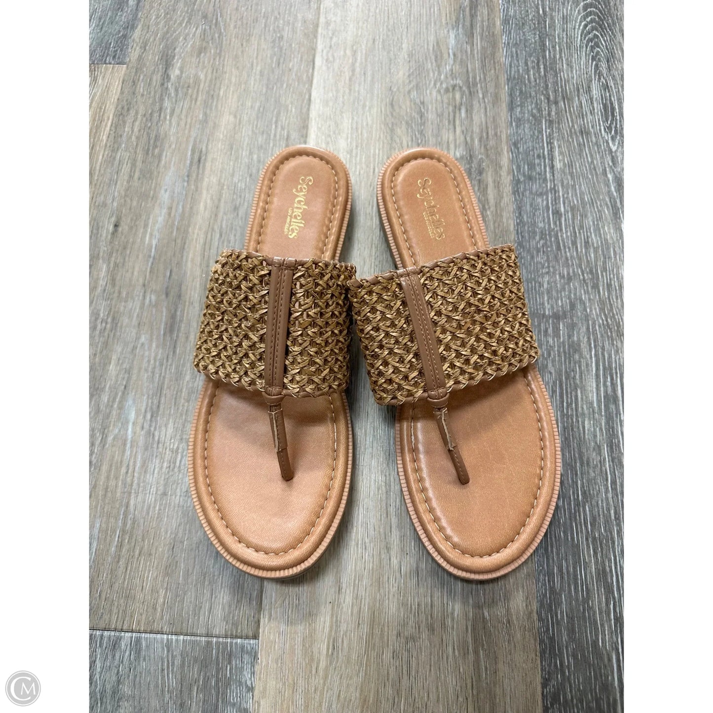 Sandals Flats By Seychelles In Tan, Size: 9