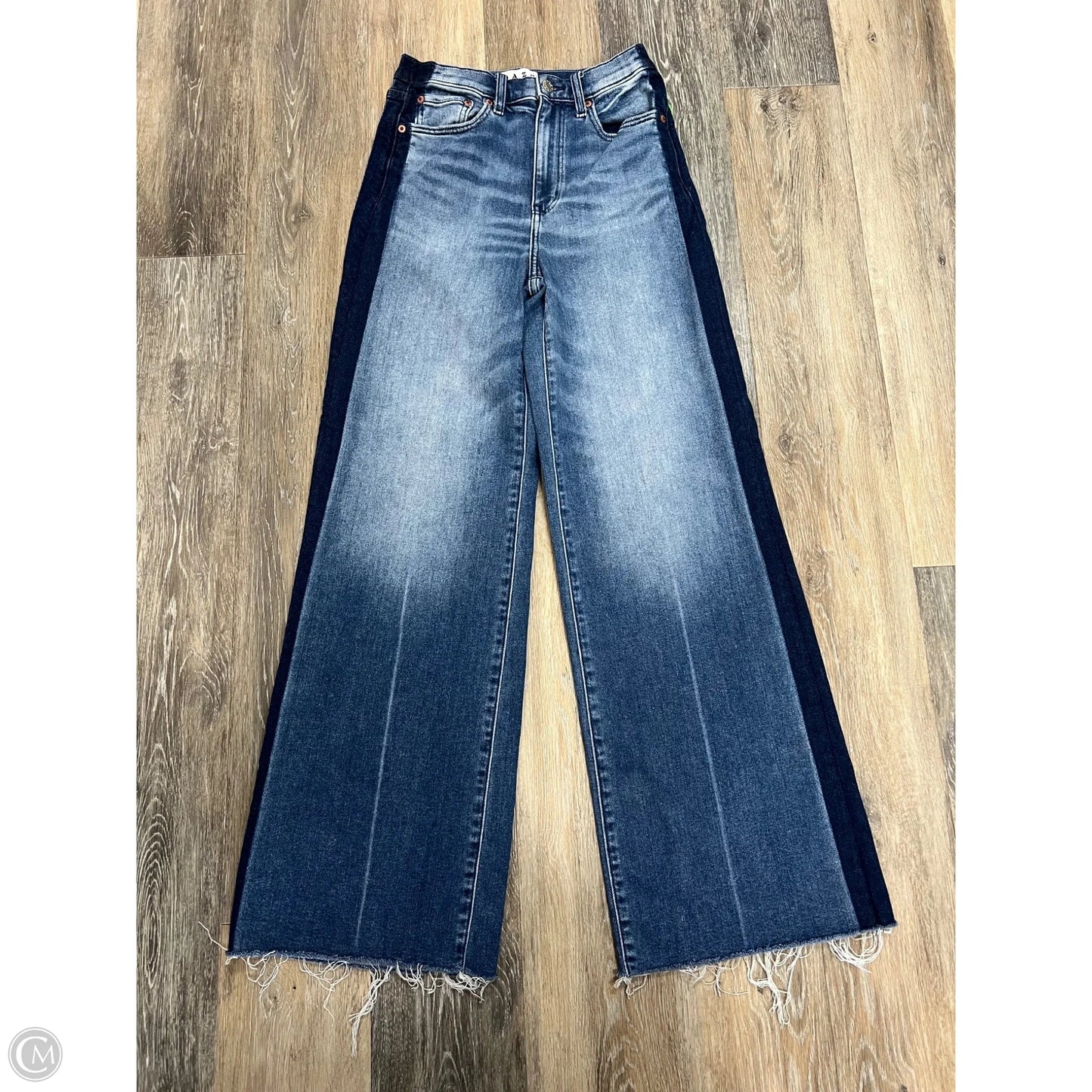 Jeans Wide Leg By Daze In Blue Denim, Size: 2