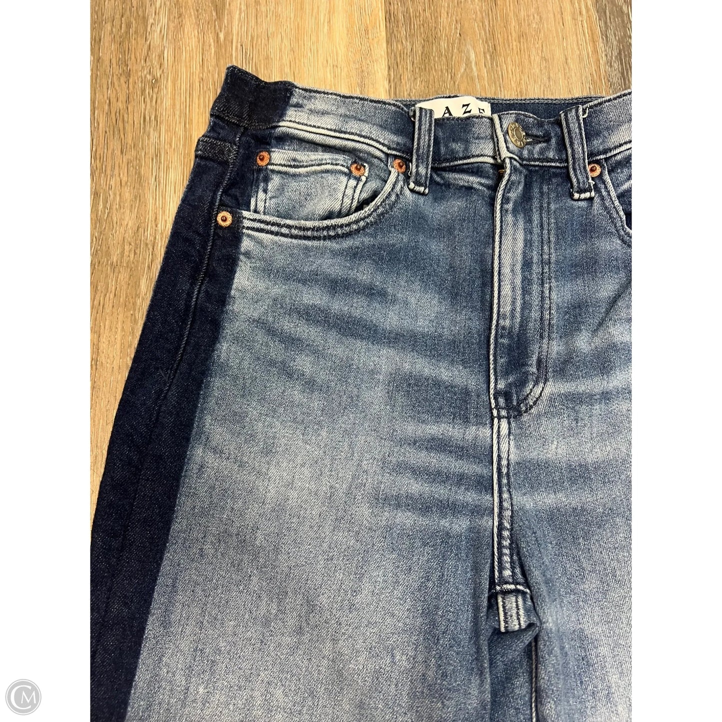 Jeans Wide Leg By Daze In Blue Denim, Size: 2