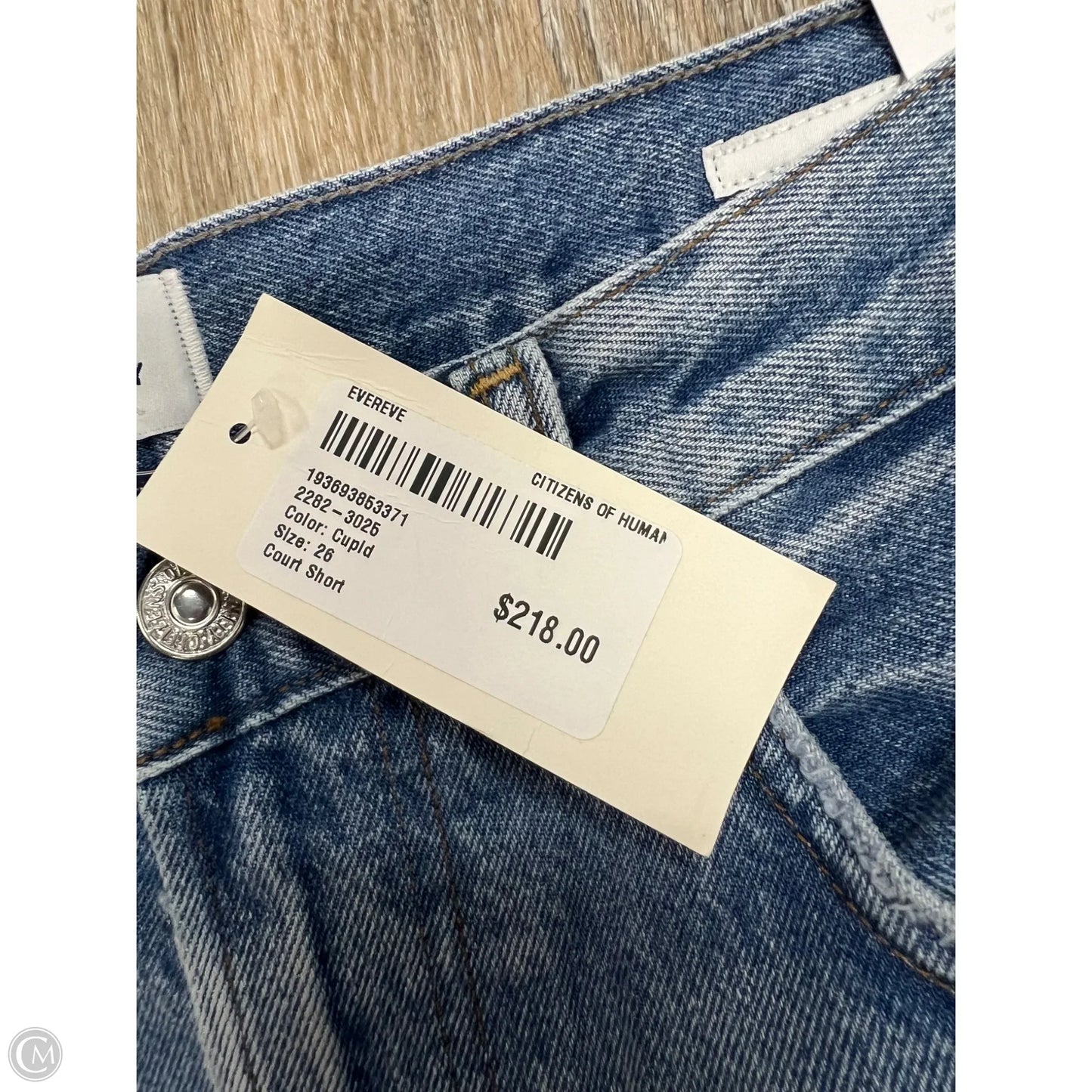 Shorts By Citizens Of Humanity In Blue Denim, Size: 2/26