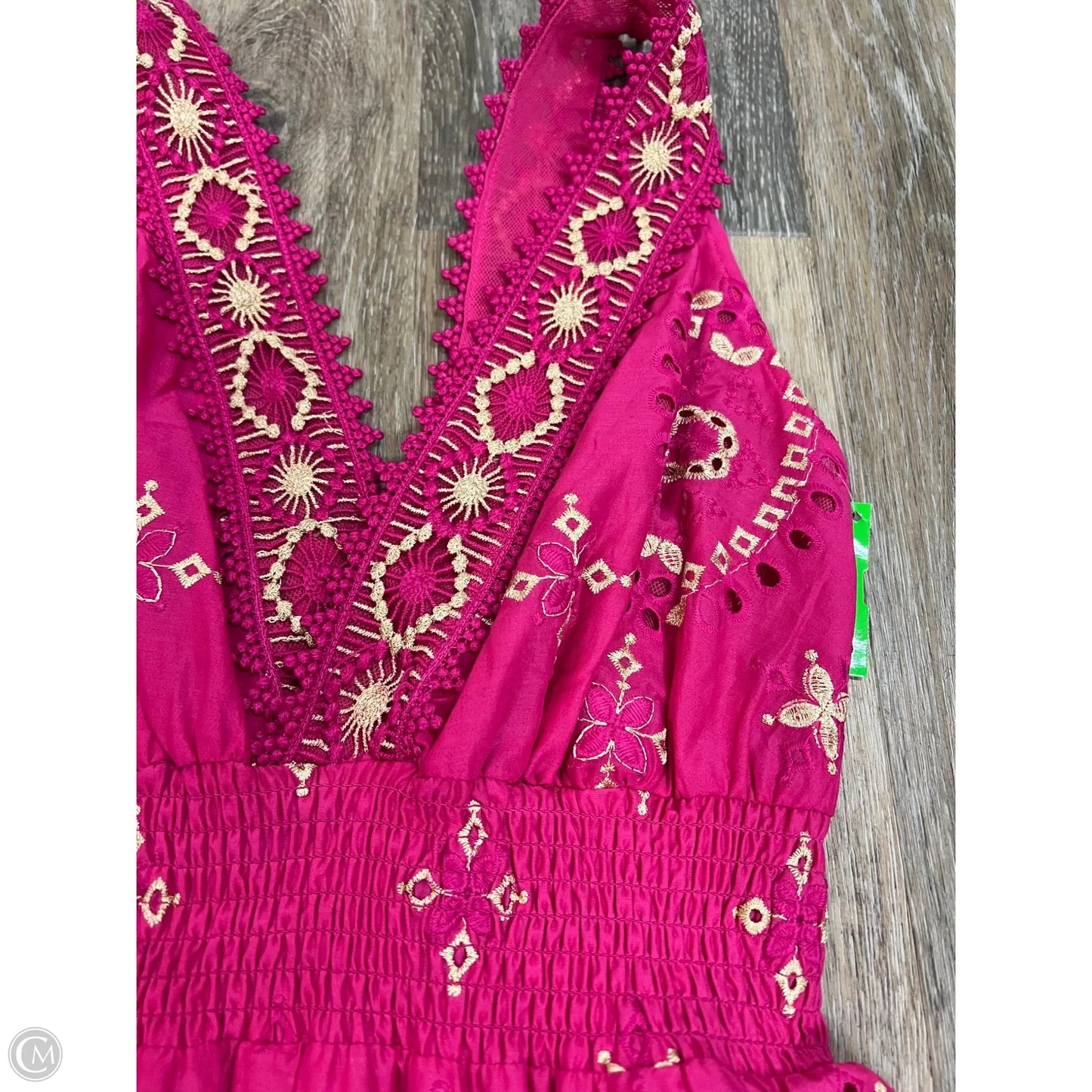 Dress Casual Maxi By Boston Proper In Pink, Size: S