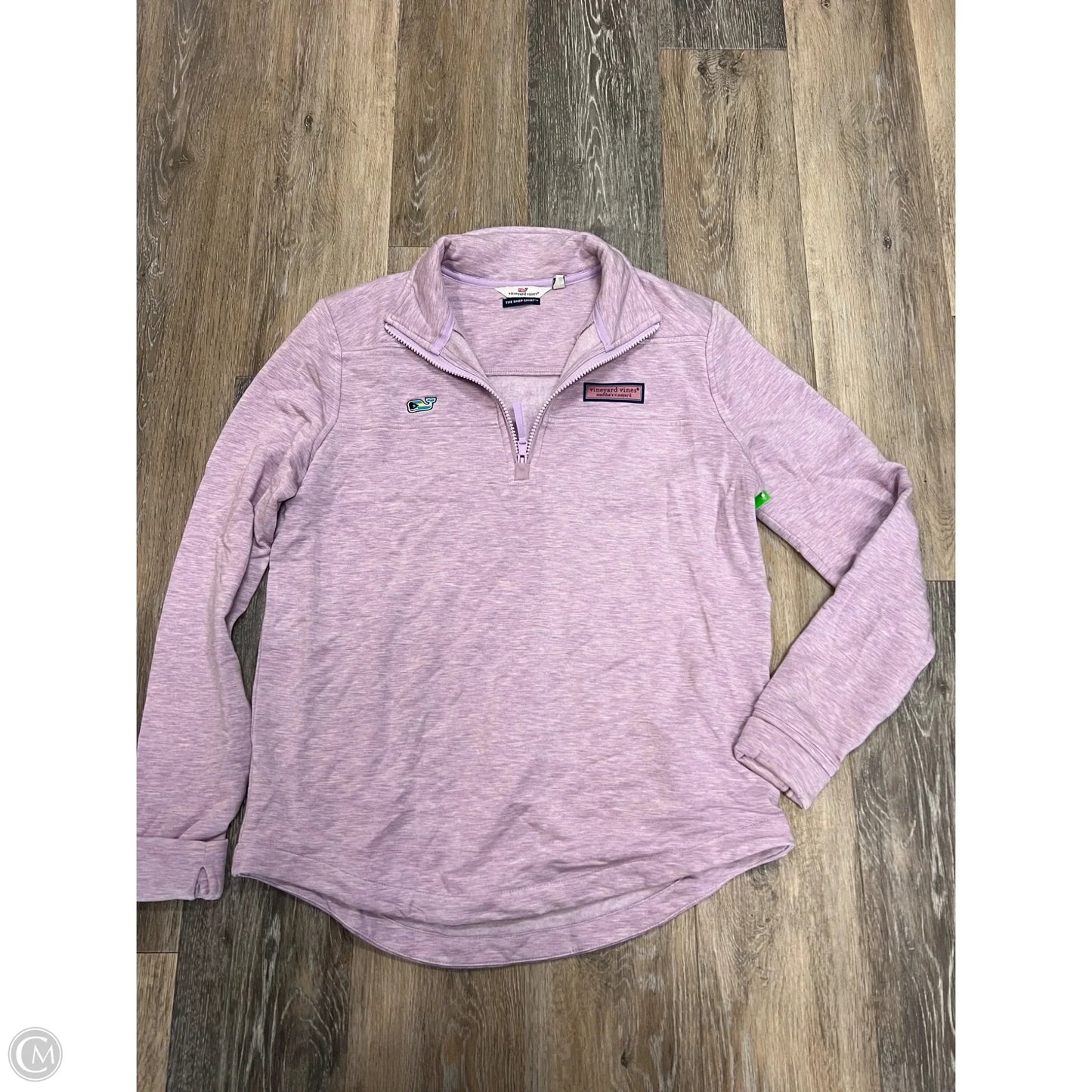 Athletic Sweatshirt Collar By Vineyard Vines In Purple, Size: M