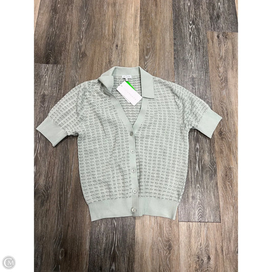 Sweater Short Sleeve By 7 Diamonds In Green, Size: M