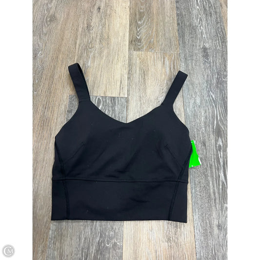 Athletic Tank Top By Lululemon In Black, Size: 4