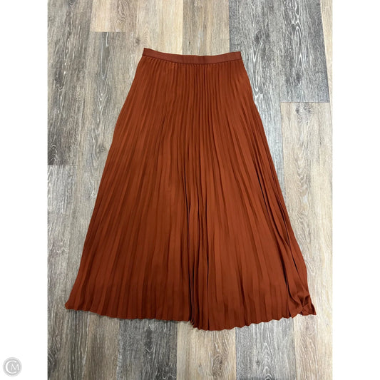 Skirt Midi By Babaton In Orange, Size: S