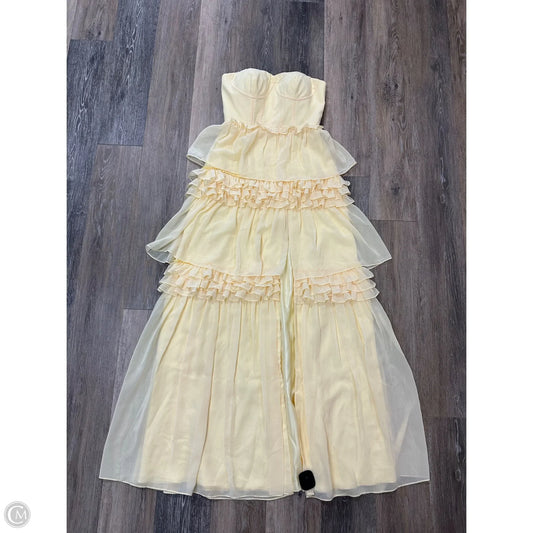 Dress Party Long By Revelry In Yellow, Size: 4