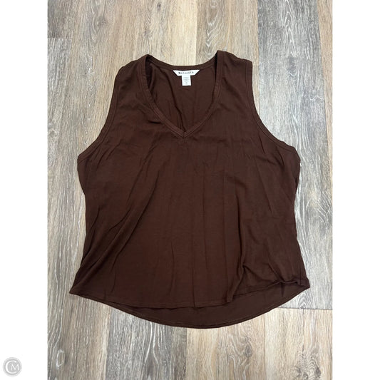 Athletic Tank Top By Athleta In Brown, Size: Xl