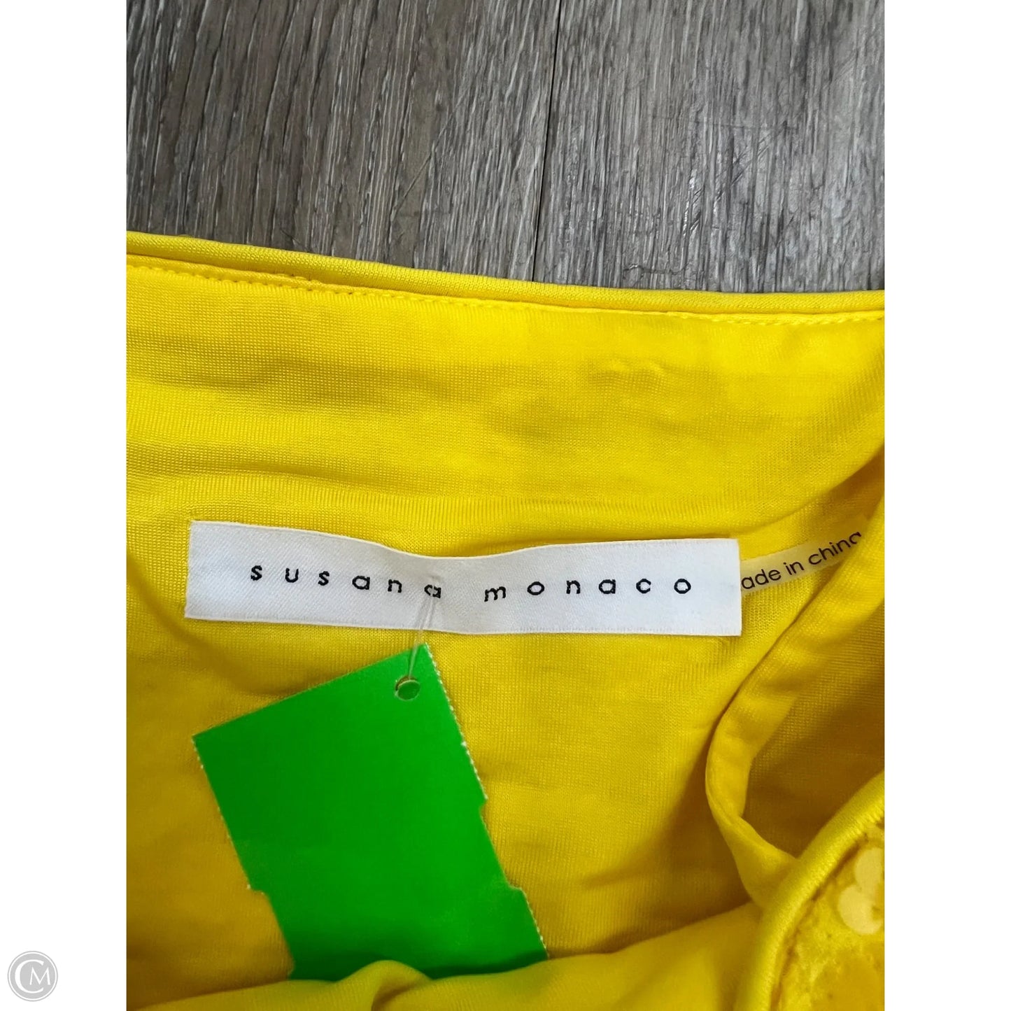 Dress Party Short By Susana Monaco In Yellow, Size: 2