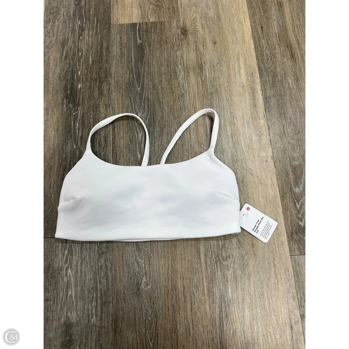 Athletic Bra By Lululemon In White, Size: 6