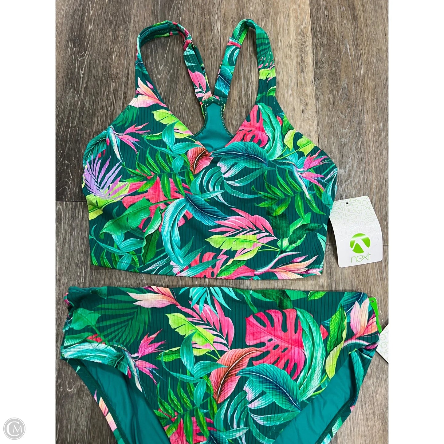 Swimsuit 2pc By Next In Green, Size: Xl