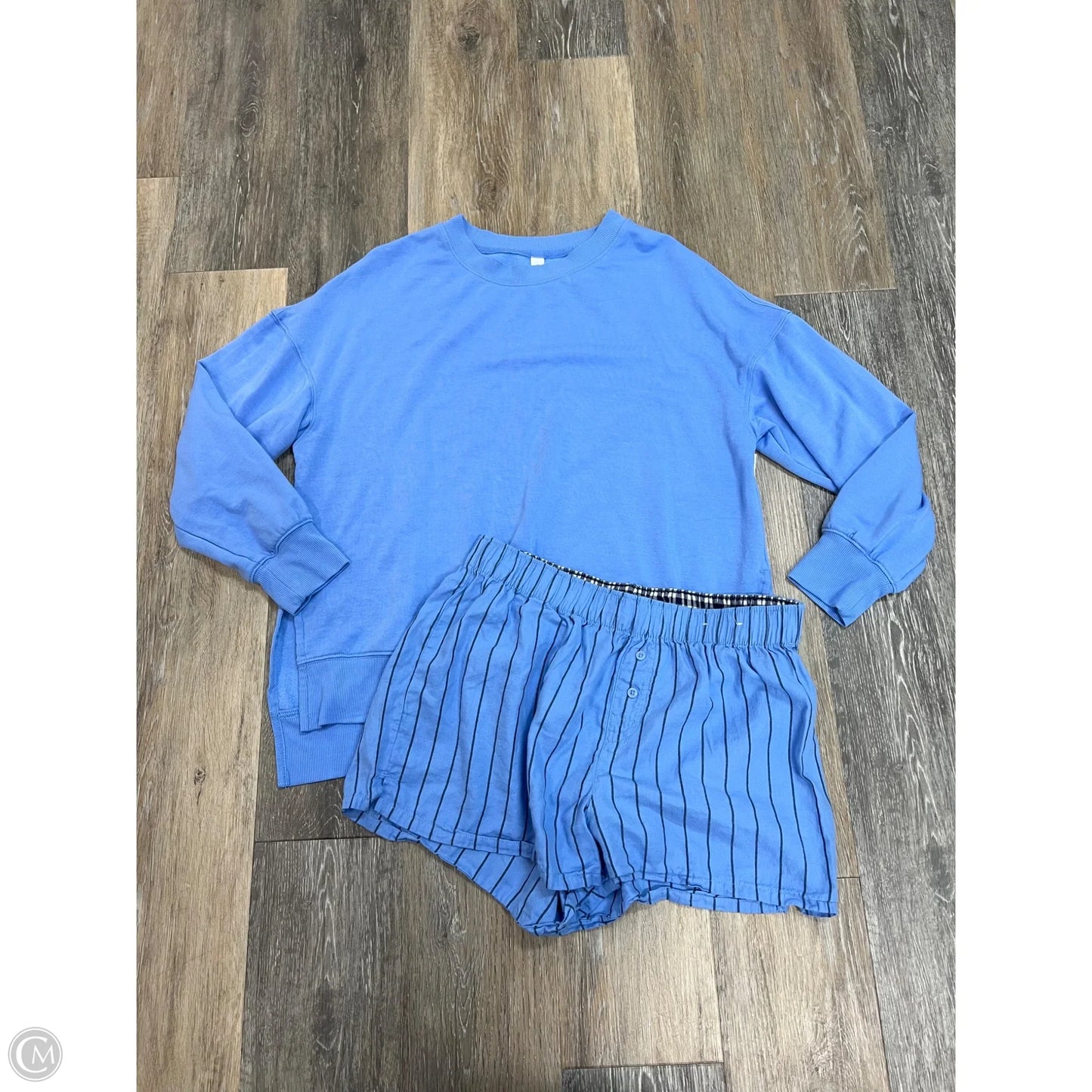 Pajamas 2pc By Wild Fable In Blue, Size: M