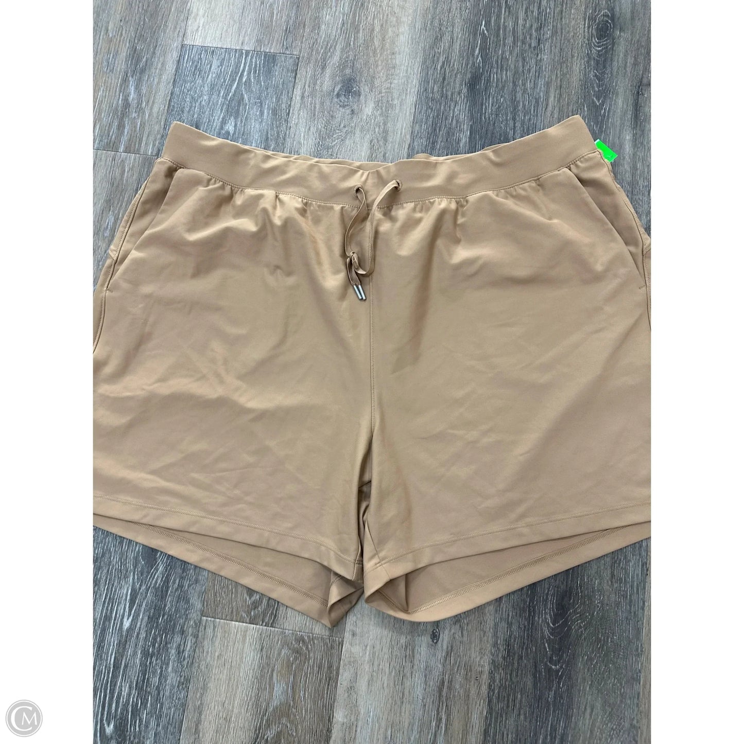 Athletic Shorts By Old Navy In Tan, Size: 2x